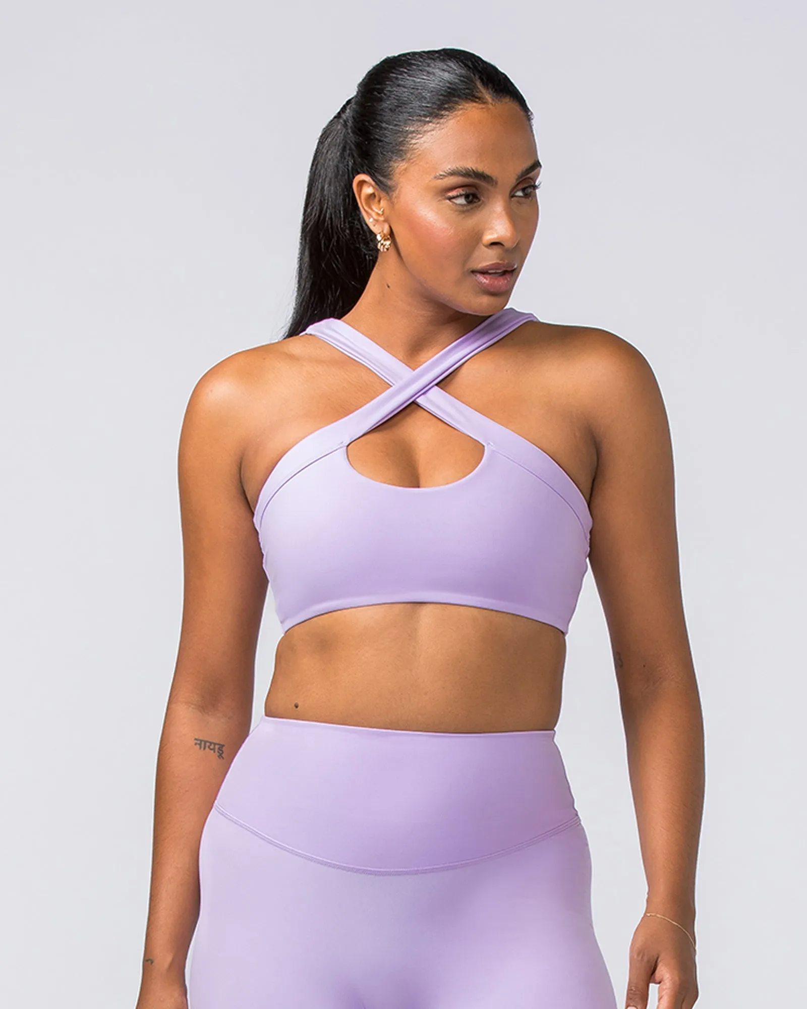 Luxe Bralette - Bliss Purple sold by Muscle Nation
