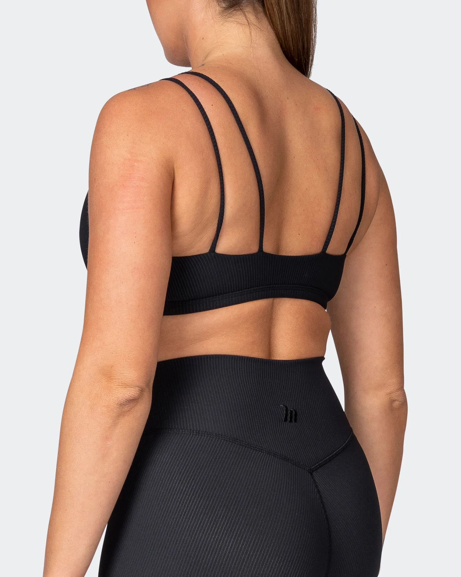 All Day Rib Bralette - Black sold by Muscle Nation product image thumbnail 5