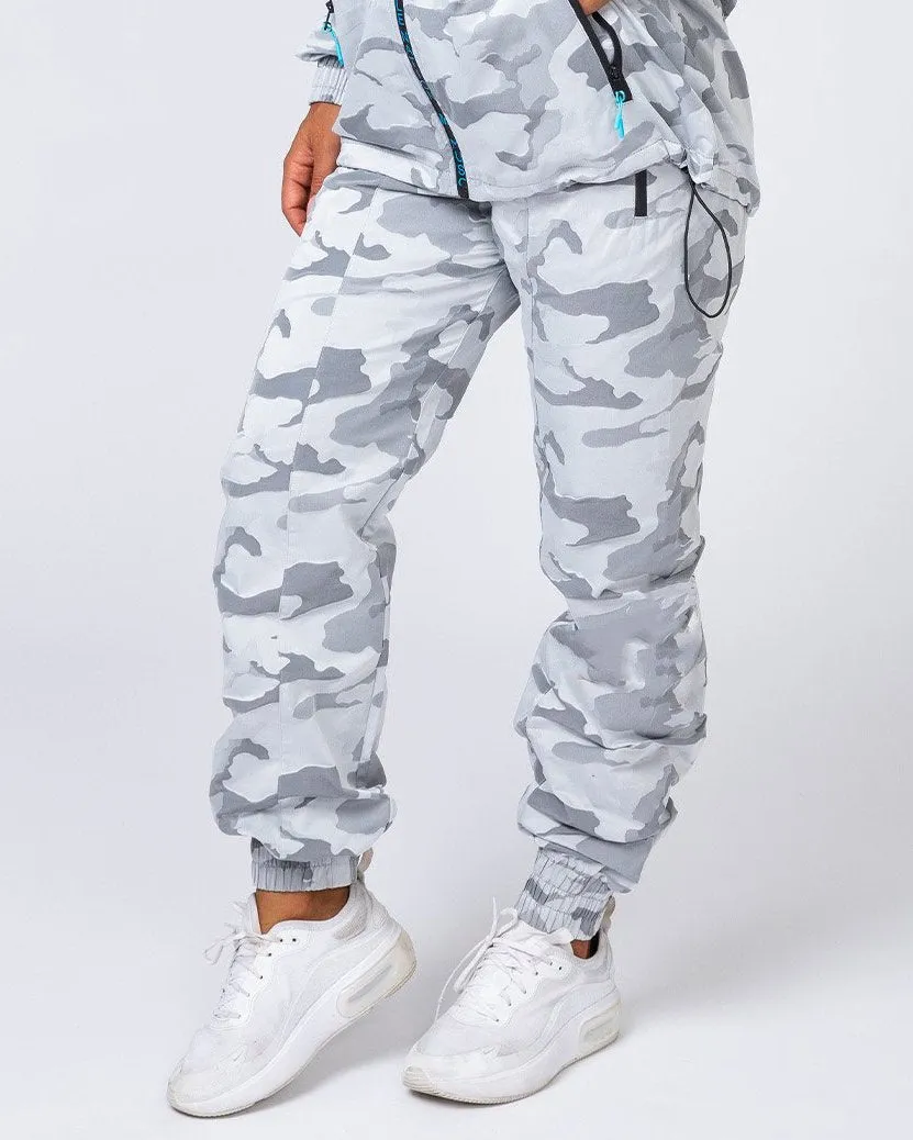 Unisex Tracksuit Pants - Snow Camo sold by Muscle Nation
