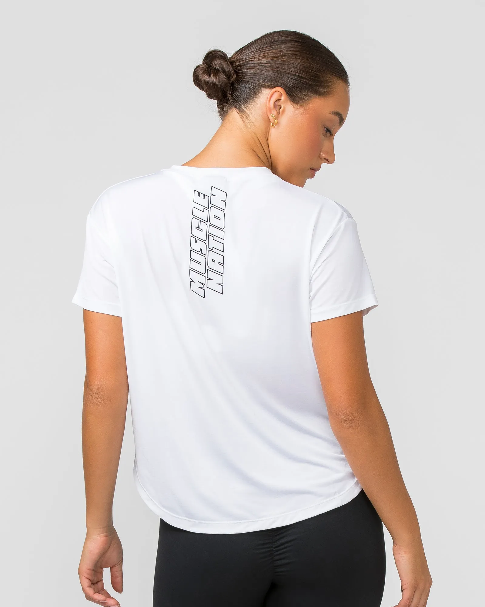Ignite Training Tee - White sold by Muscle Nation product image thumbnail 5