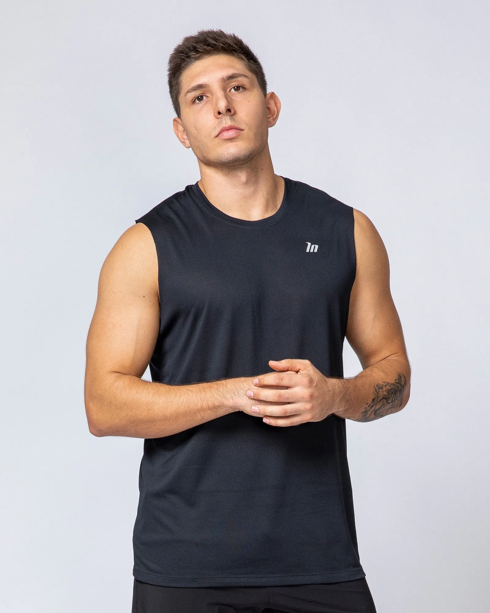 Running Tank - Black sold by Muscle Nation