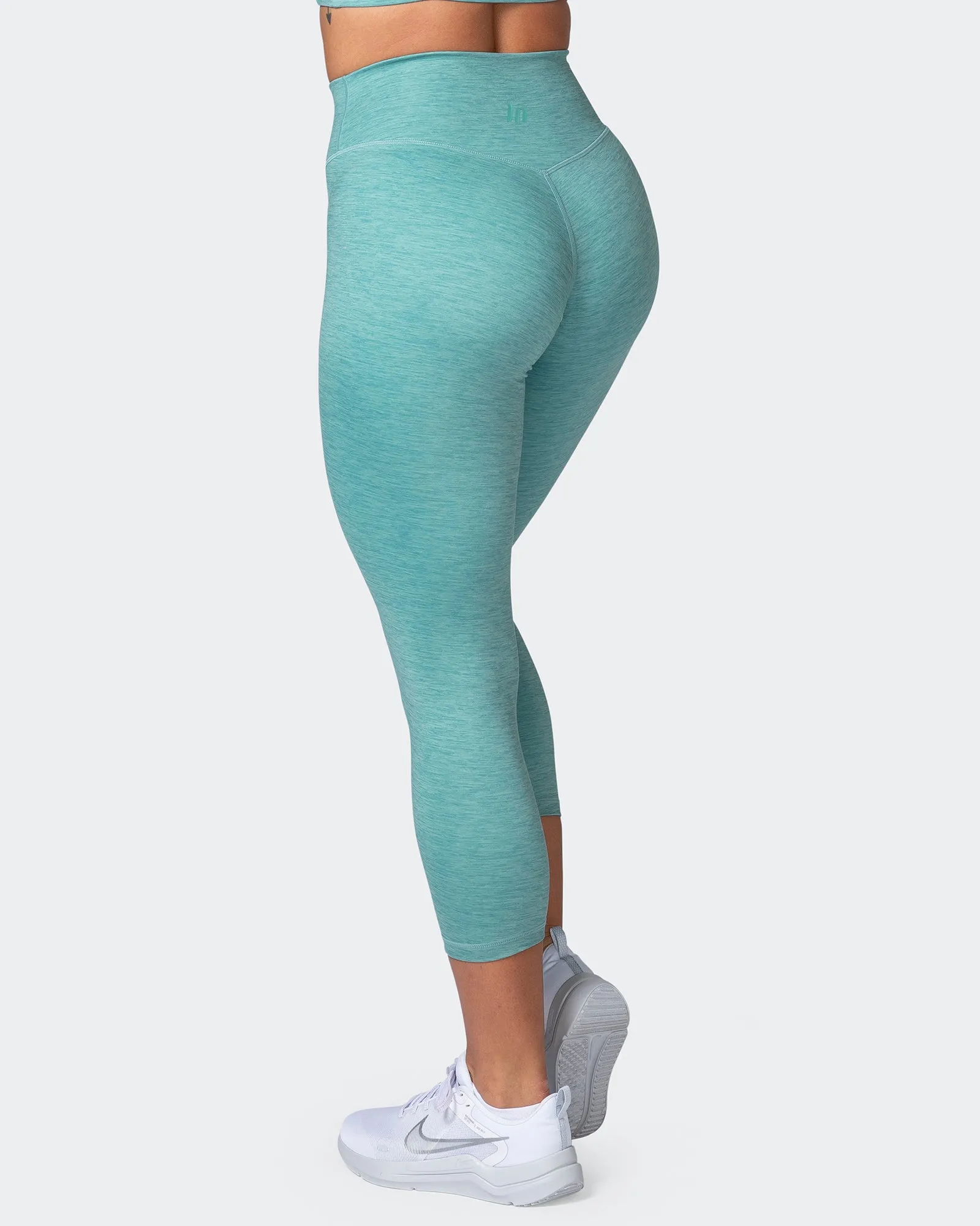Zero Rise Everyday 7/8 Leggings - Dusty Jade Marl sold by Muscle Nation product image thumbnail 5