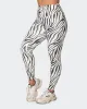 Ultra Everyday Ankle Length Leggings - Zebra Print sold by Muscle Nation