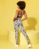 Ultra Everyday Ankle Length Leggings - Zebra Print sold by Muscle Nation