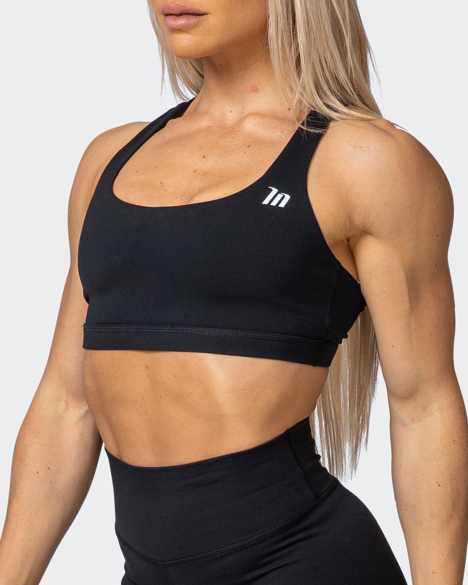 Classic Bra - Black sold by Muscle Nation product image thumbnail 3