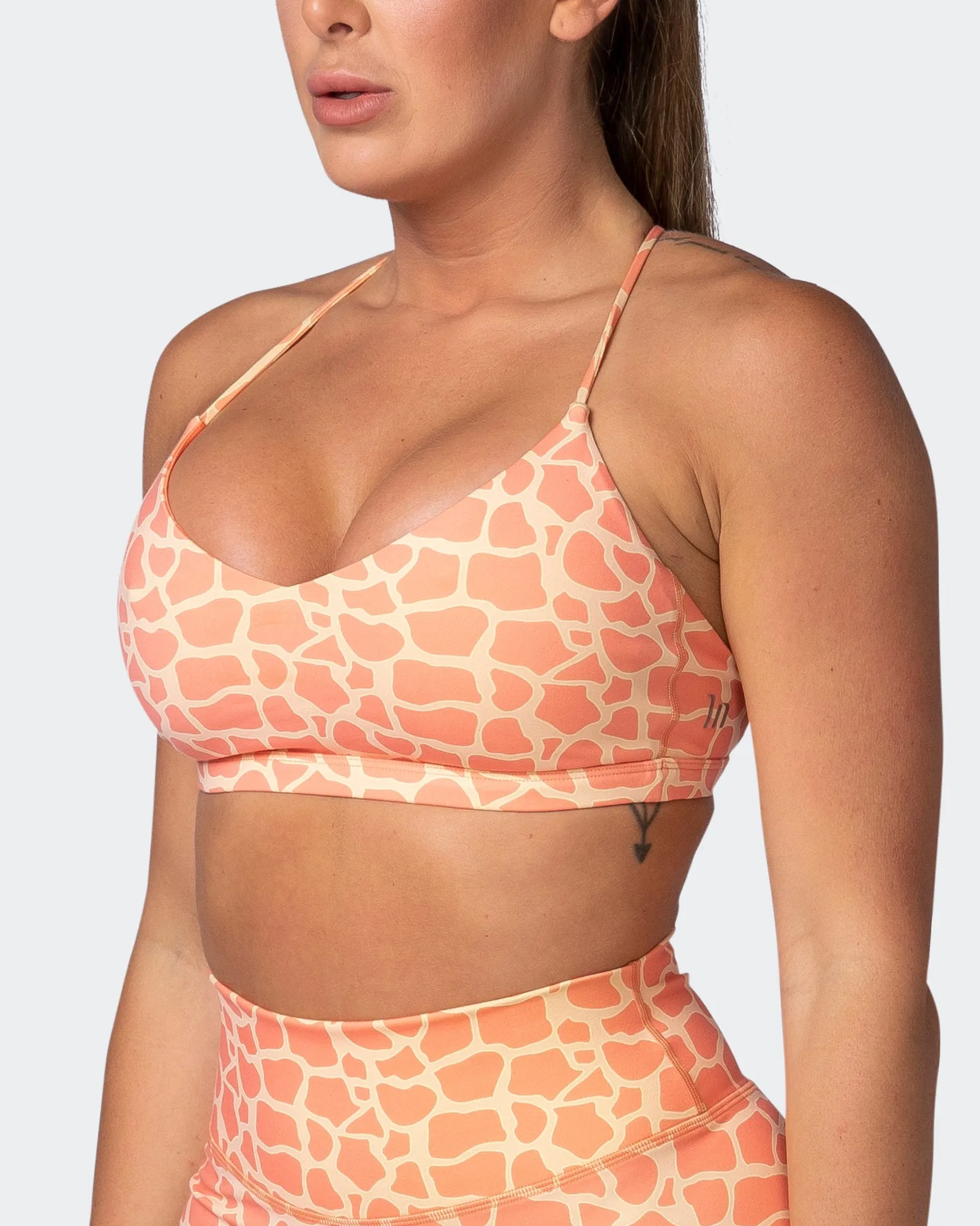 Sun Kissed Bralette - Paradise Giraffe Print sold by Muscle Nation product image thumbnail 3