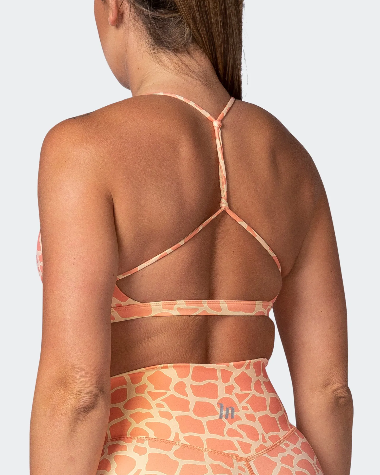 Sun Kissed Bralette - Paradise Giraffe Print sold by Muscle Nation product image thumbnail 5
