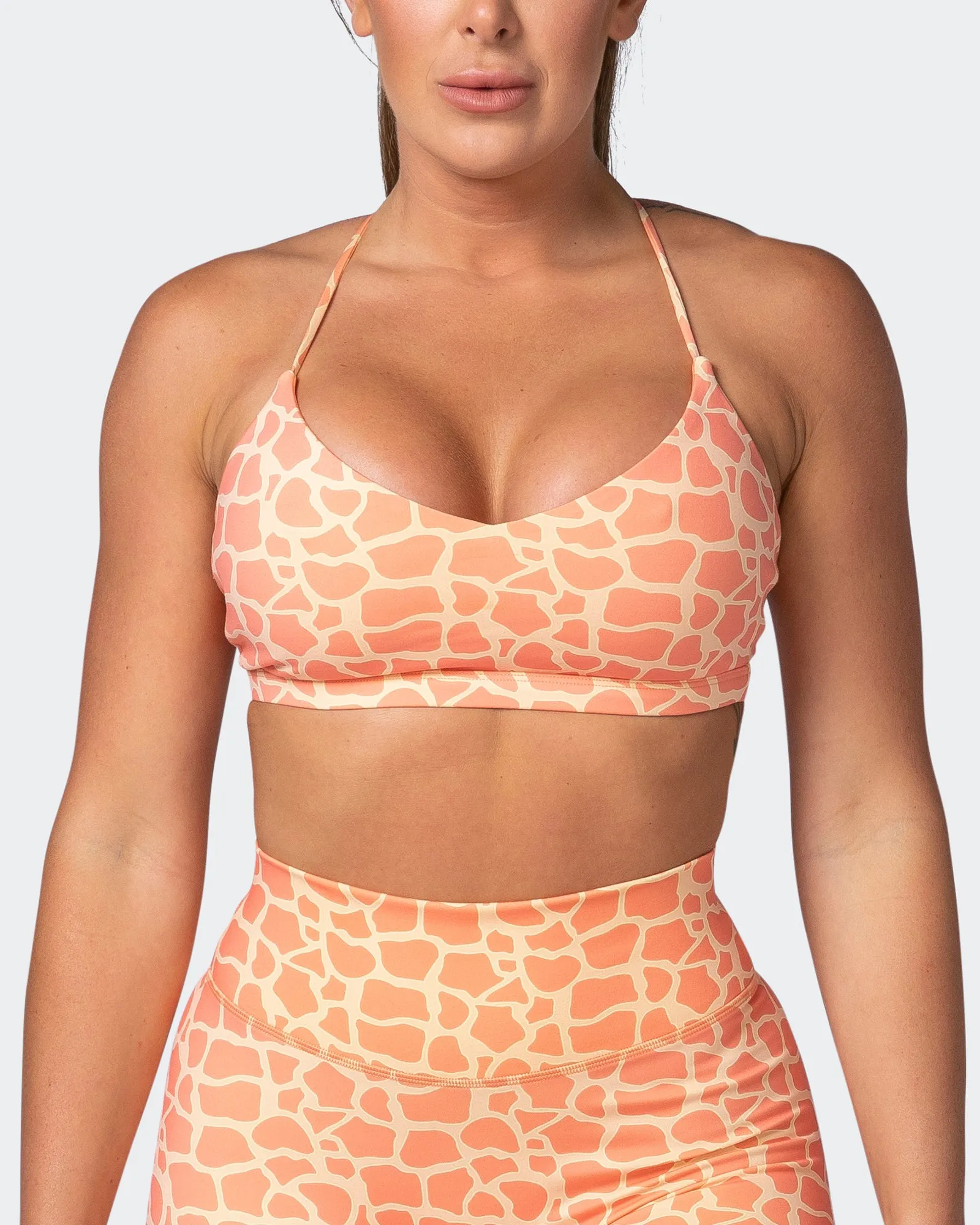 Sun Kissed Bralette - Paradise Giraffe Print sold by Muscle Nation product image thumbnail 2