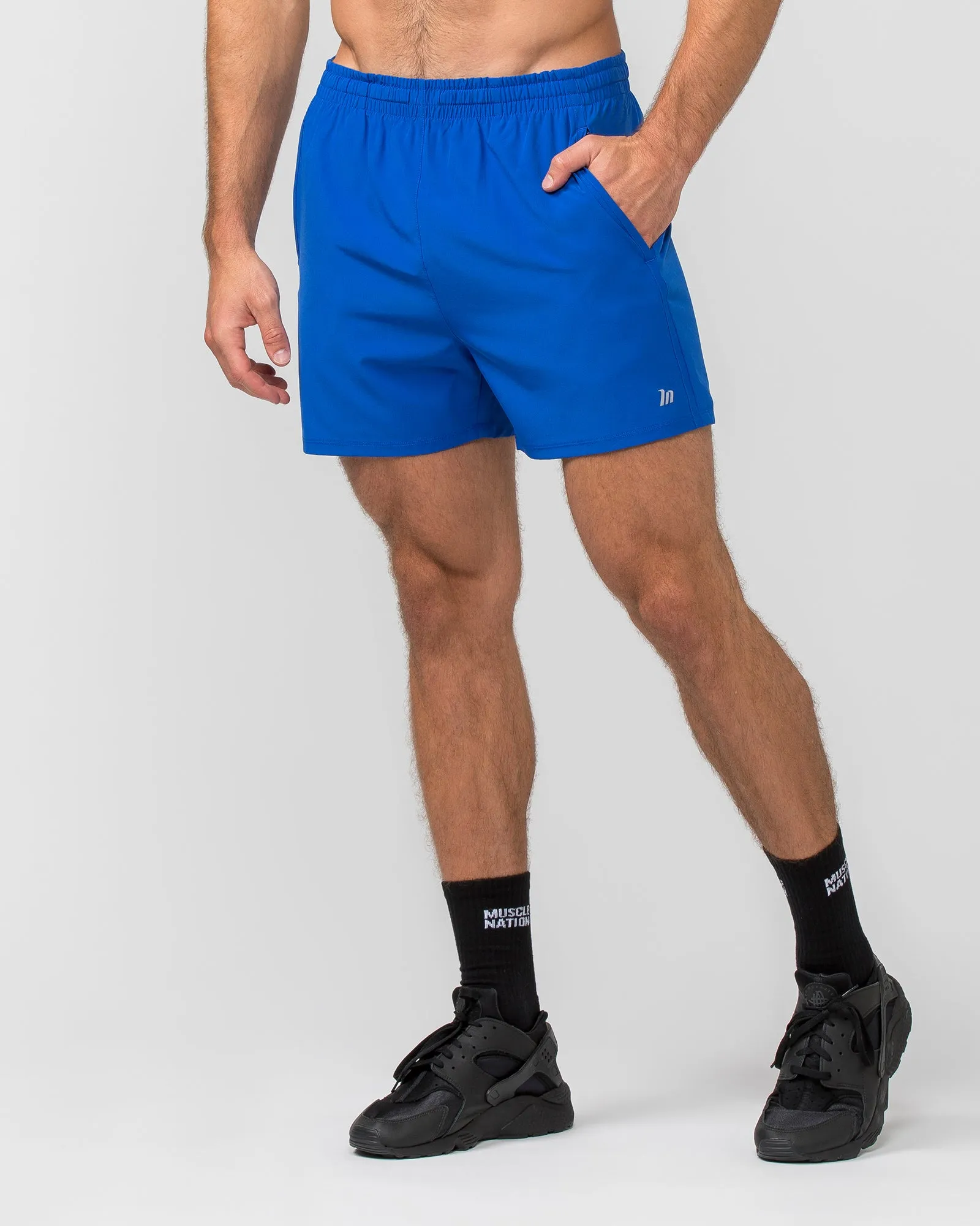 New Heights 4" Shorts - Bondi Blue sold by Muscle Nation product image thumbnail 2