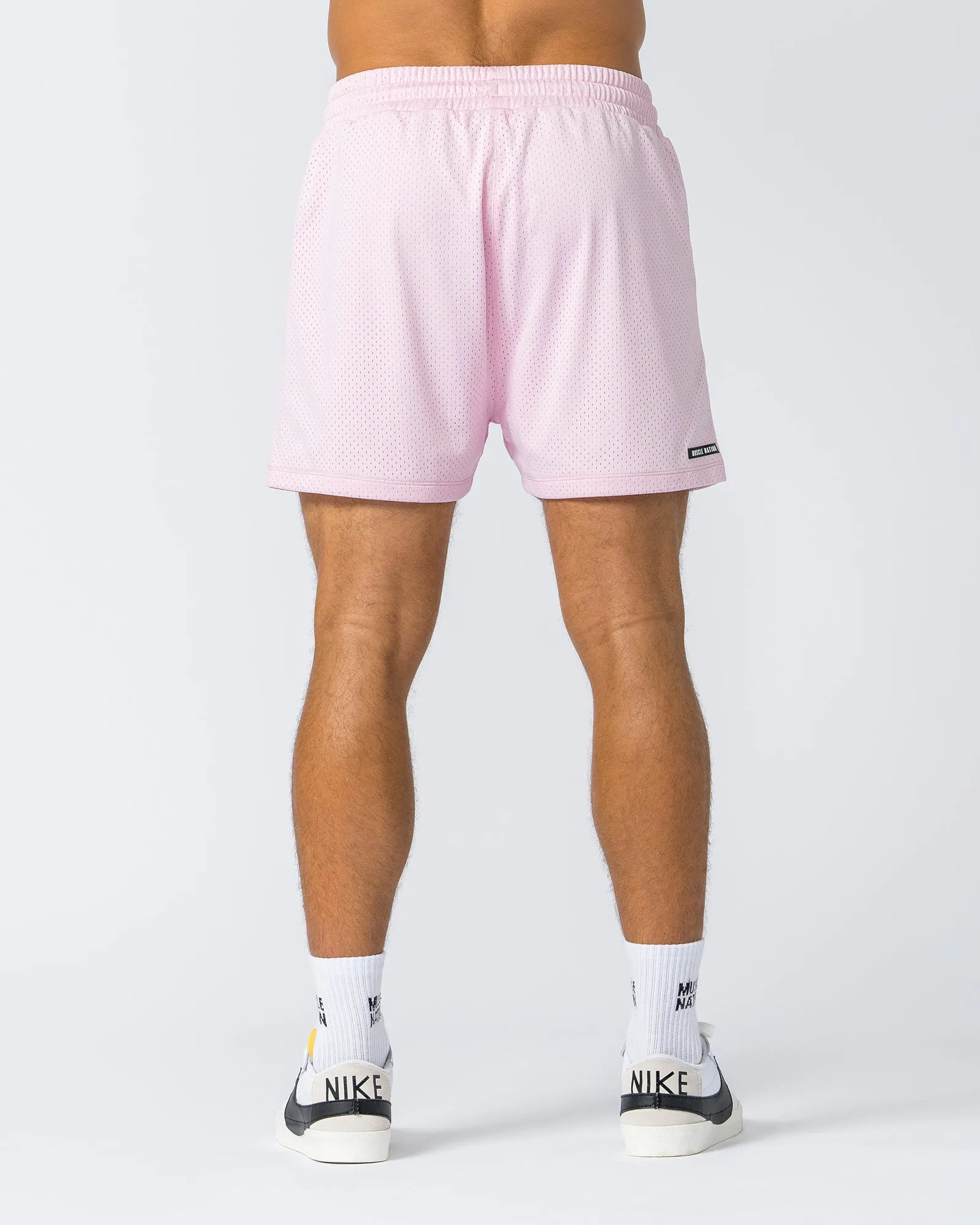Lay Up 3.5" Shorts - Pale Pink sold by Muscle Nation product image thumbnail 5