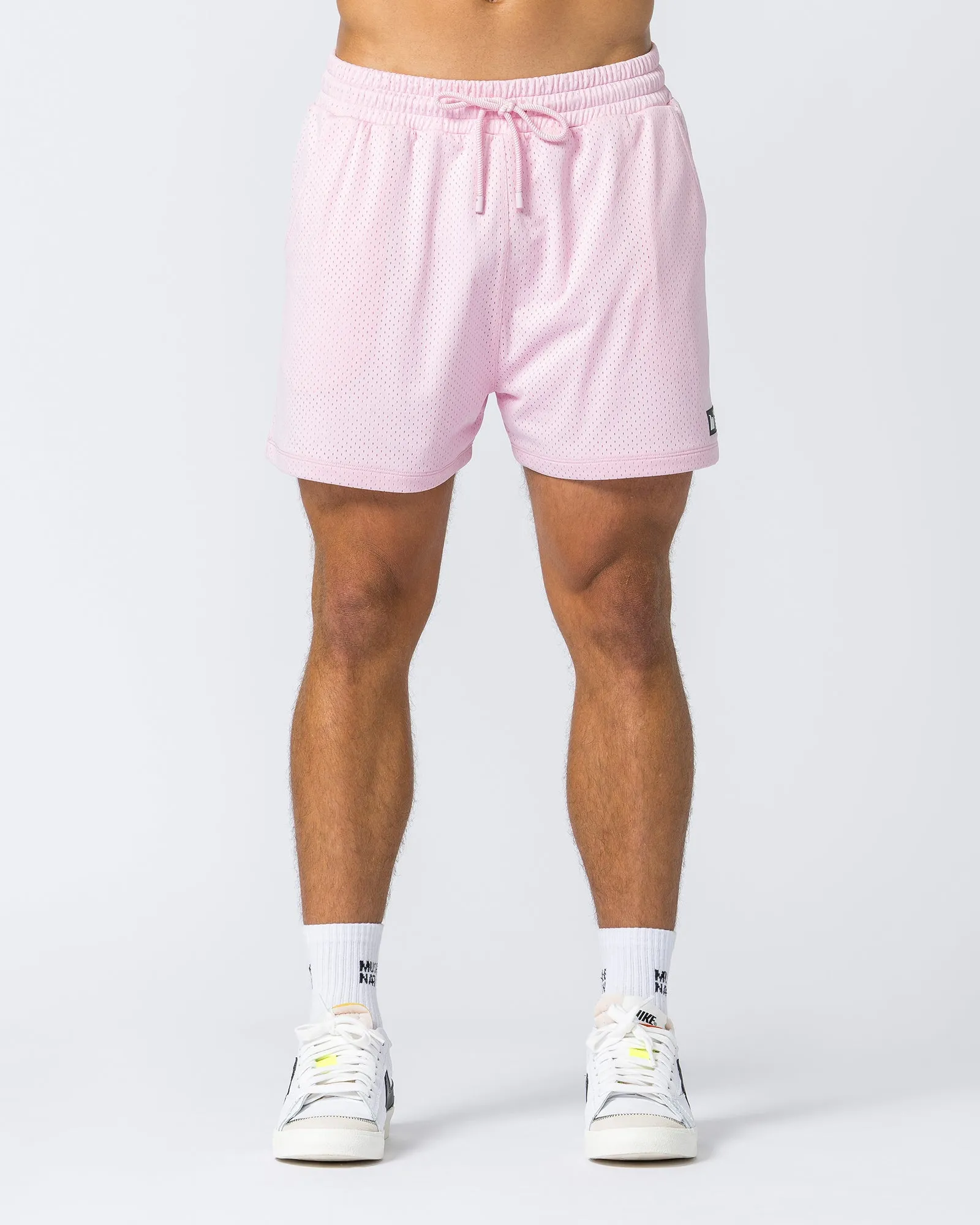 Lay Up 3.5" Shorts - Pale Pink sold by Muscle Nation product image thumbnail 2