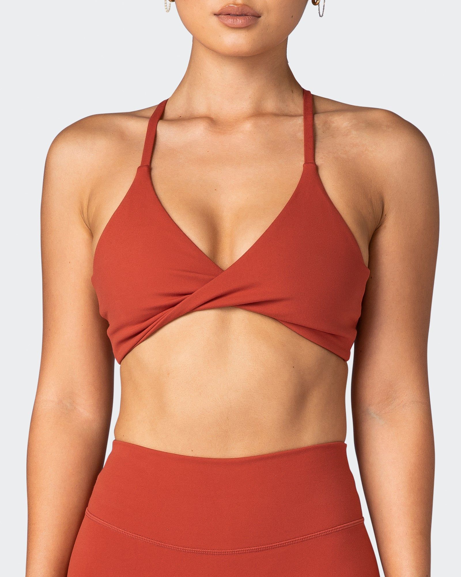 Steady Bralette - Burnt Orange sold by Muscle Nation product image thumbnail 2