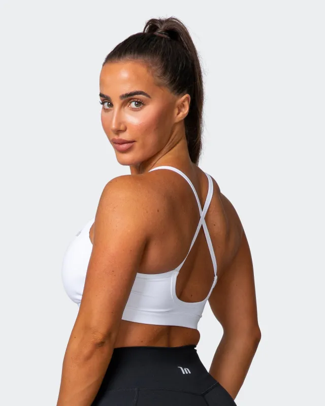 Weightless Bra - White sold by Muscle Nation