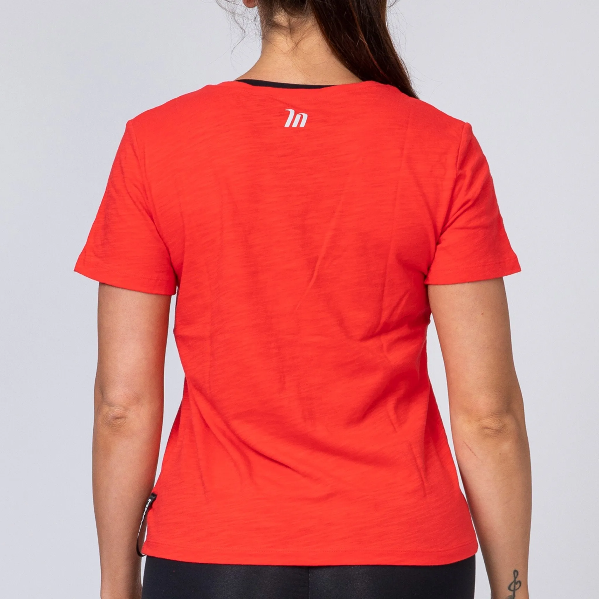 Classic Womens Tee - Red sold by Muscle Nation product image thumbnail 2