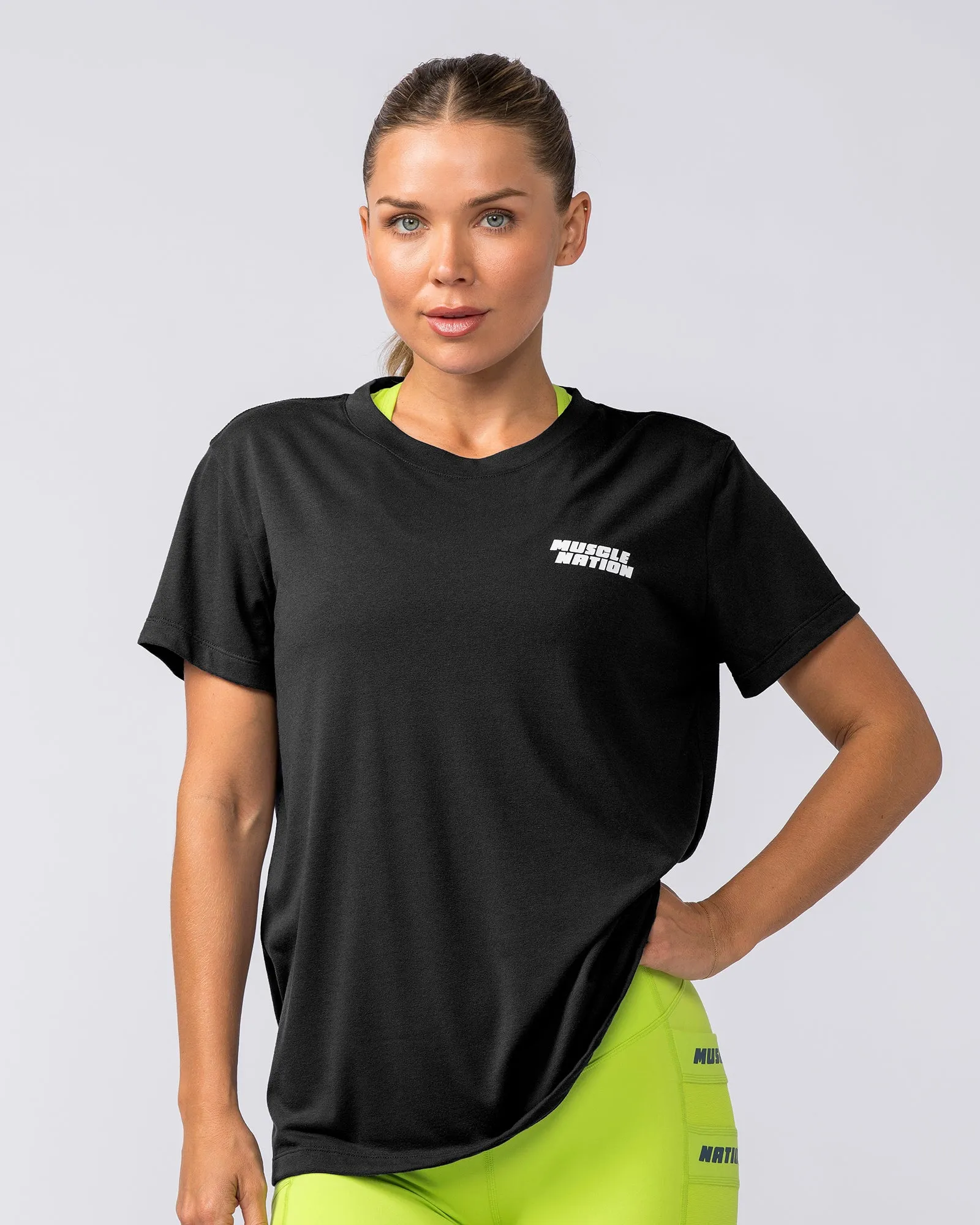 Faster Training Tee - Black sold by Muscle Nation