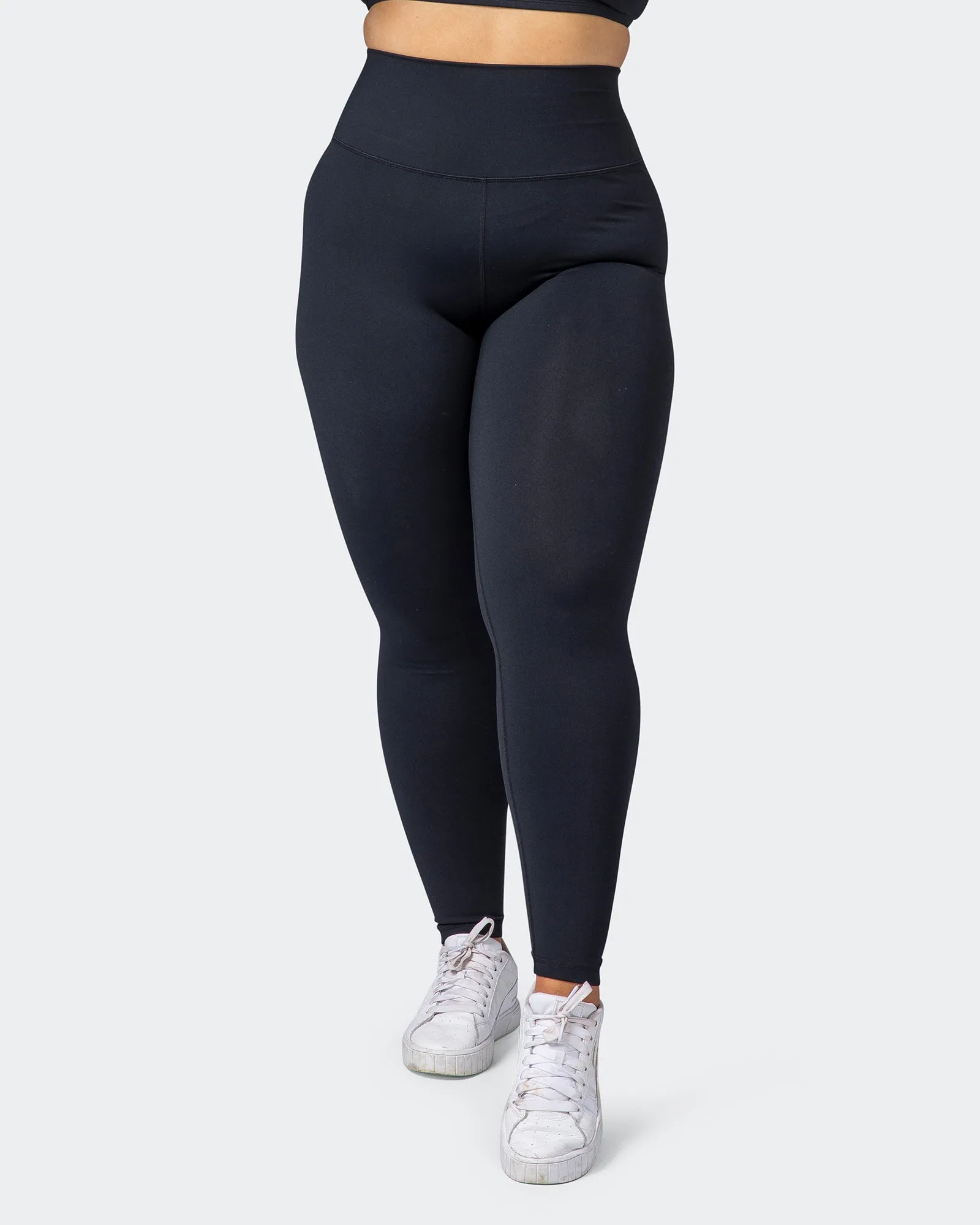 Signature Super High Full Length Leggings - Black sold by Muscle Nation product image thumbnail 2