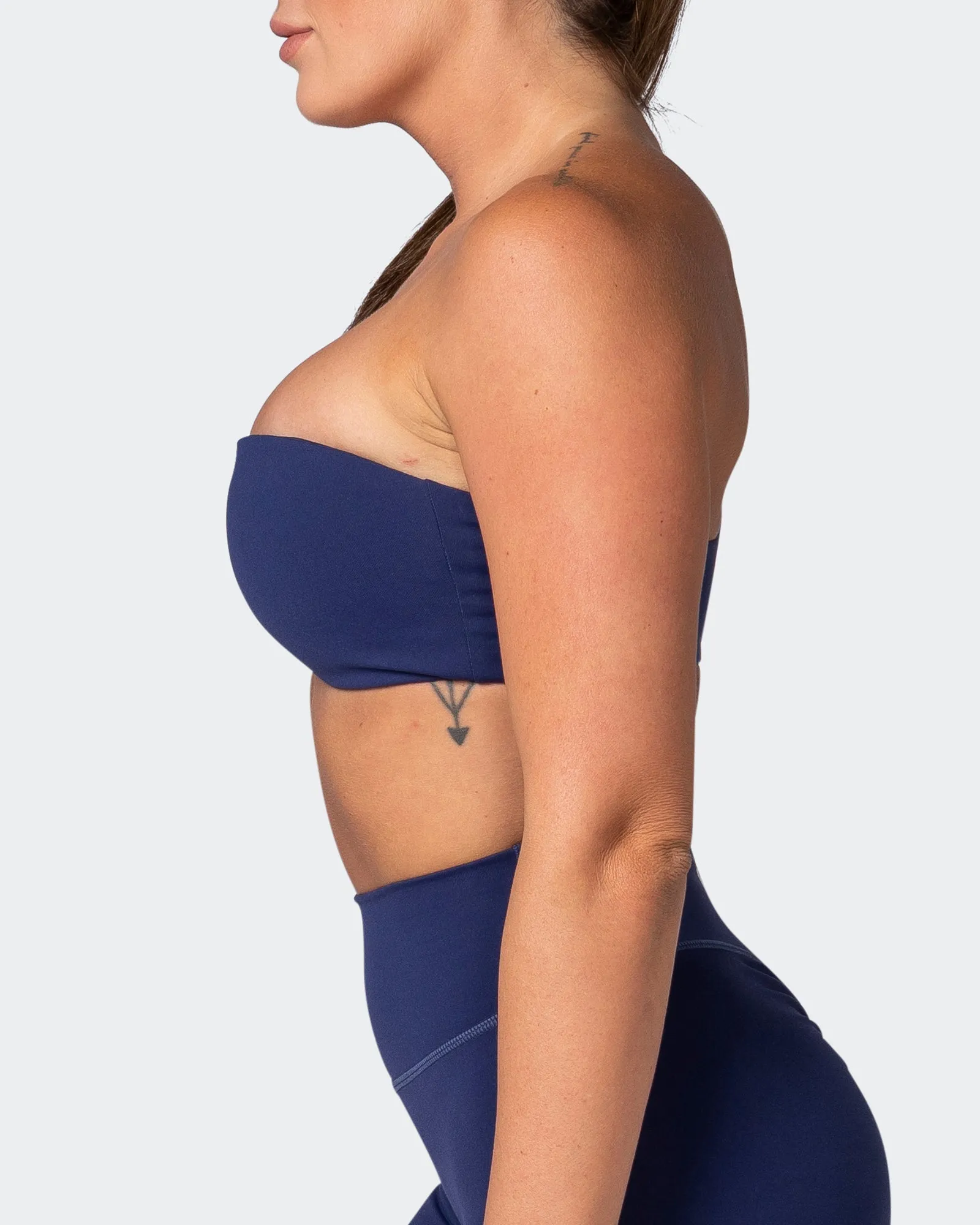 Movement One Shoulder Bralette - Ink sold by Muscle Nation product image thumbnail 4