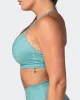 Sun Kissed Bralette - Dusty Jade Marl sold by Muscle Nation
