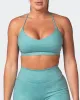 Sun Kissed Bralette - Dusty Jade Marl sold by Muscle Nation