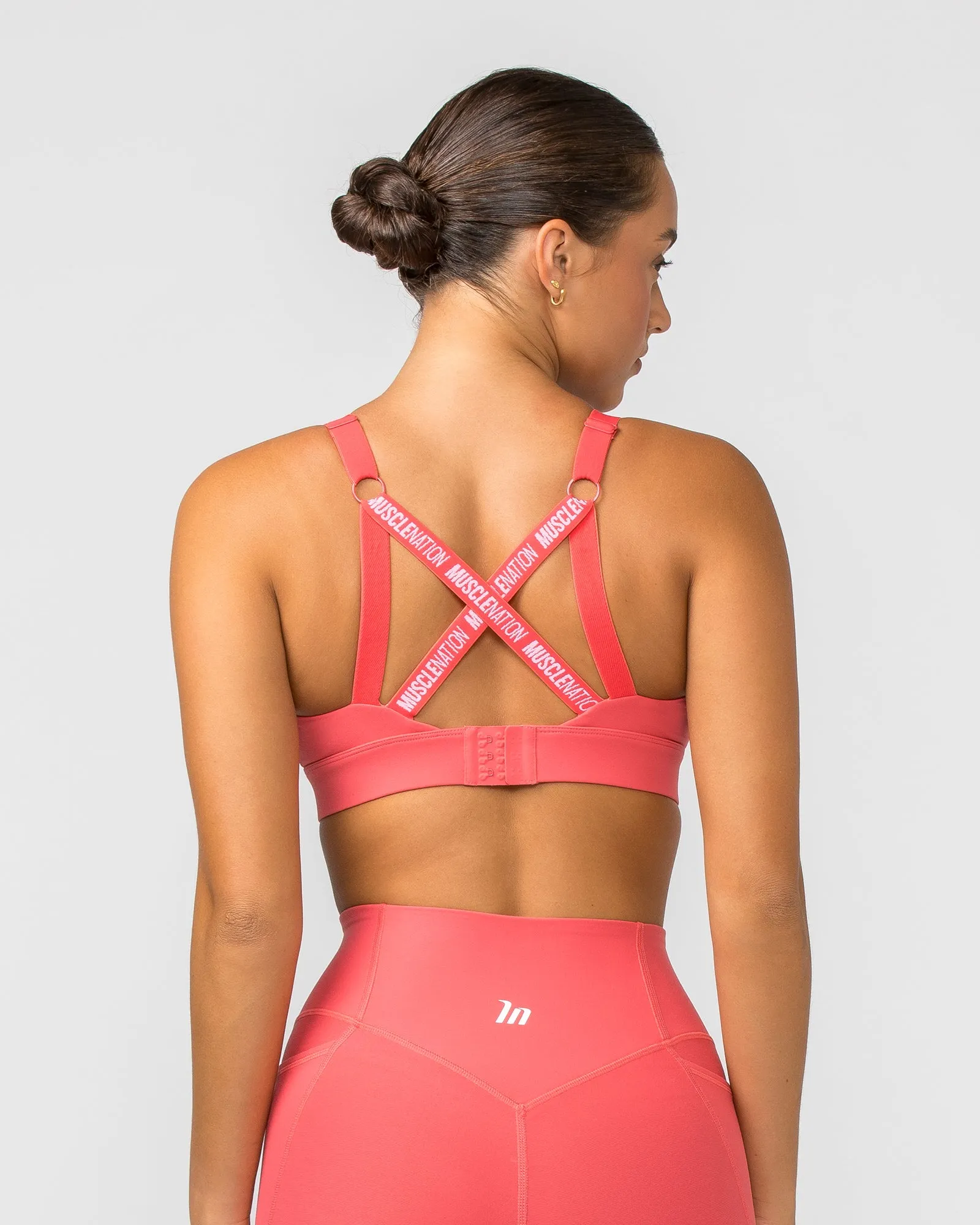 Base Bra - Peach Orange sold by Muscle Nation product image thumbnail 5
