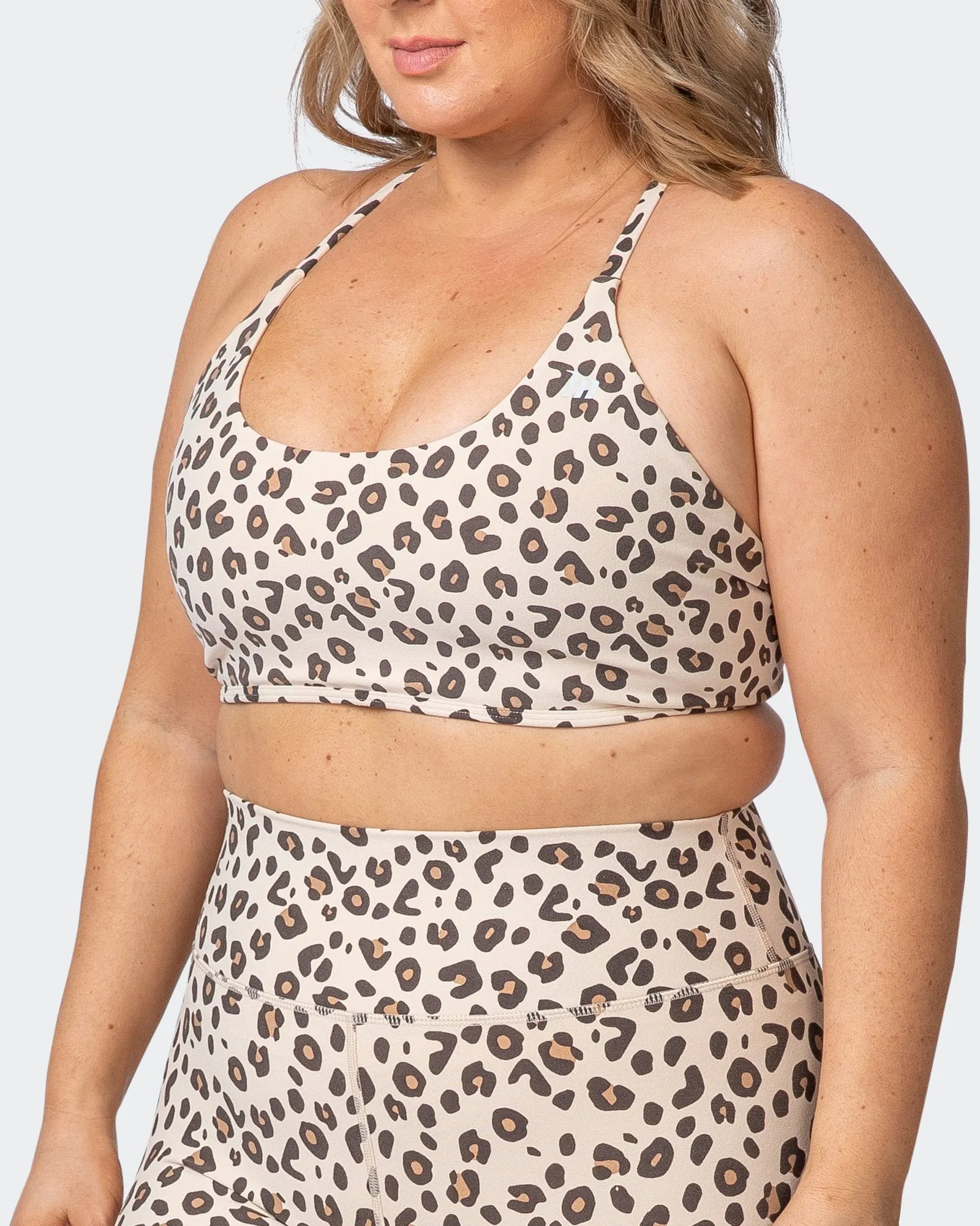 Wanderlust Bralette - Cheetah Print sold by Muscle Nation product image thumbnail 5