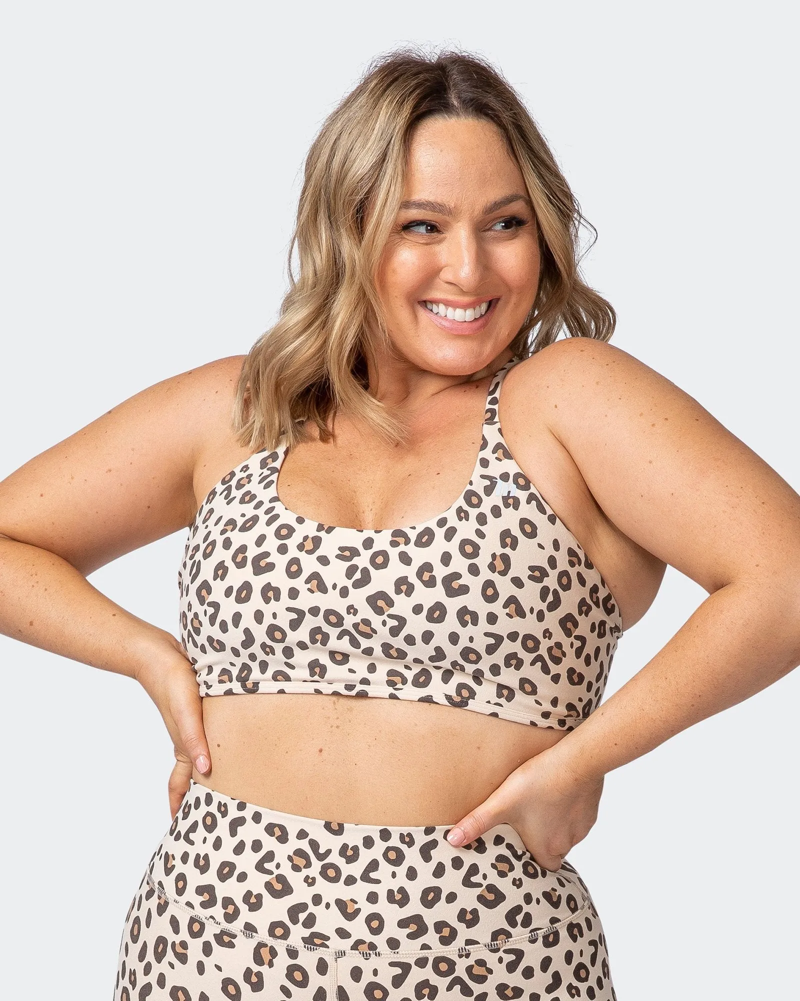 Wanderlust Bralette - Cheetah Print sold by Muscle Nation product image thumbnail 2