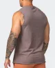 Classic Vintage Tank - Dark Taupe sold by Muscle Nation