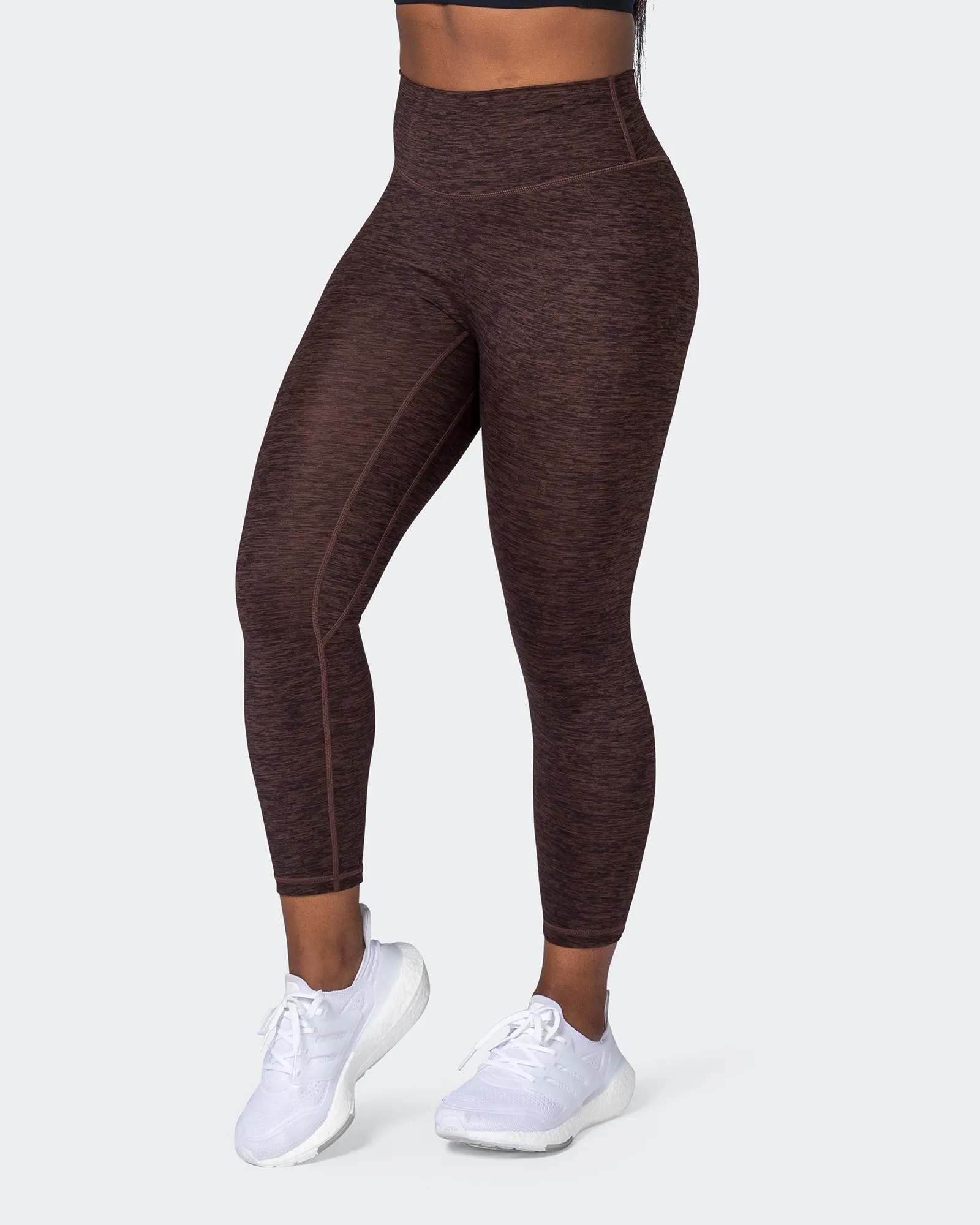 Zero Rise Everyday 7/8 Leggings - Coffee Marl sold by Muscle Nation product image thumbnail 3