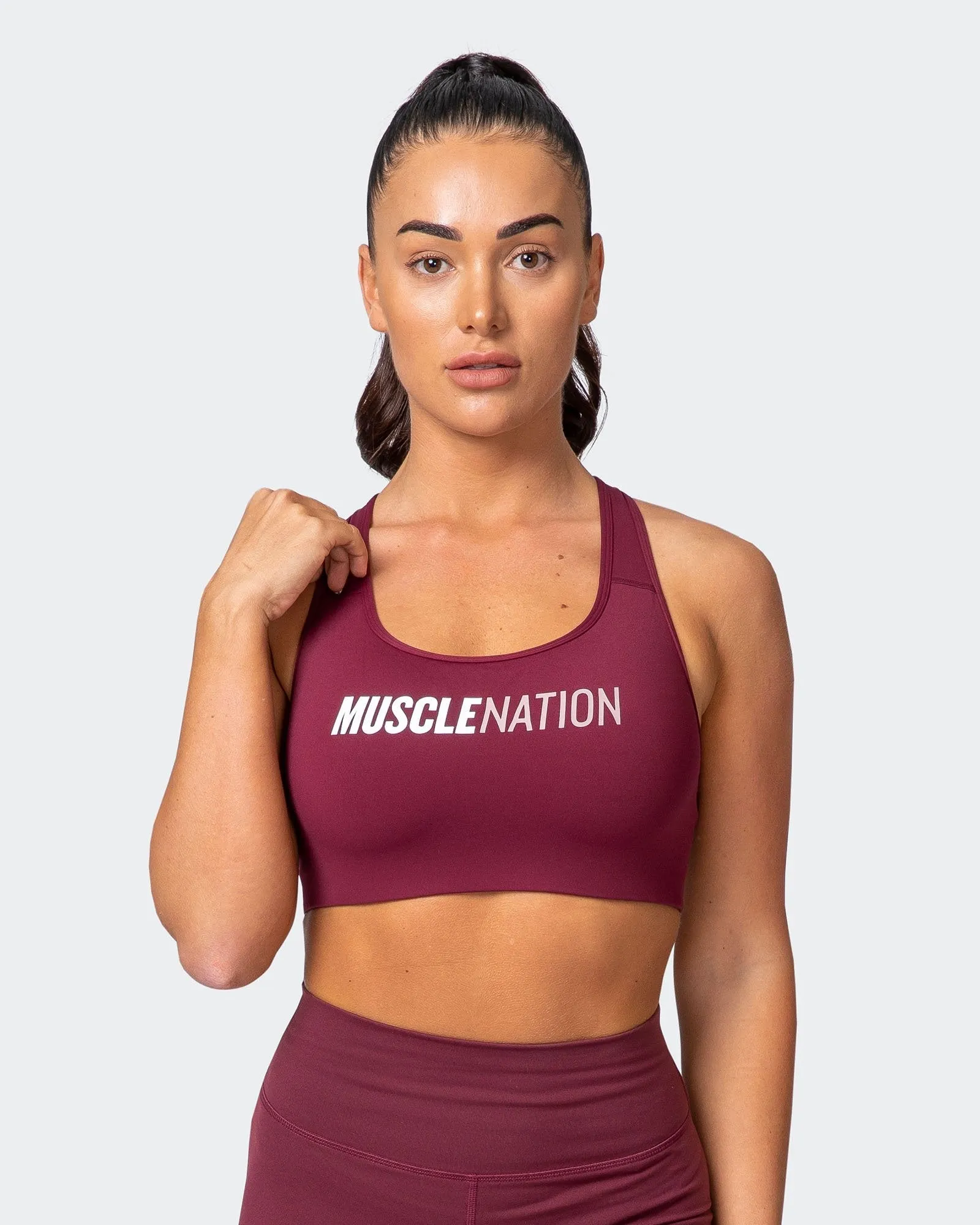 Strike Bra - Wine sold by Muscle Nation