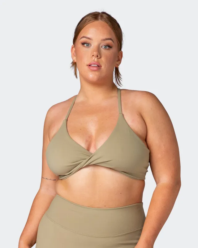 Steady Bralette - Sea Kelp sold by Muscle Nation