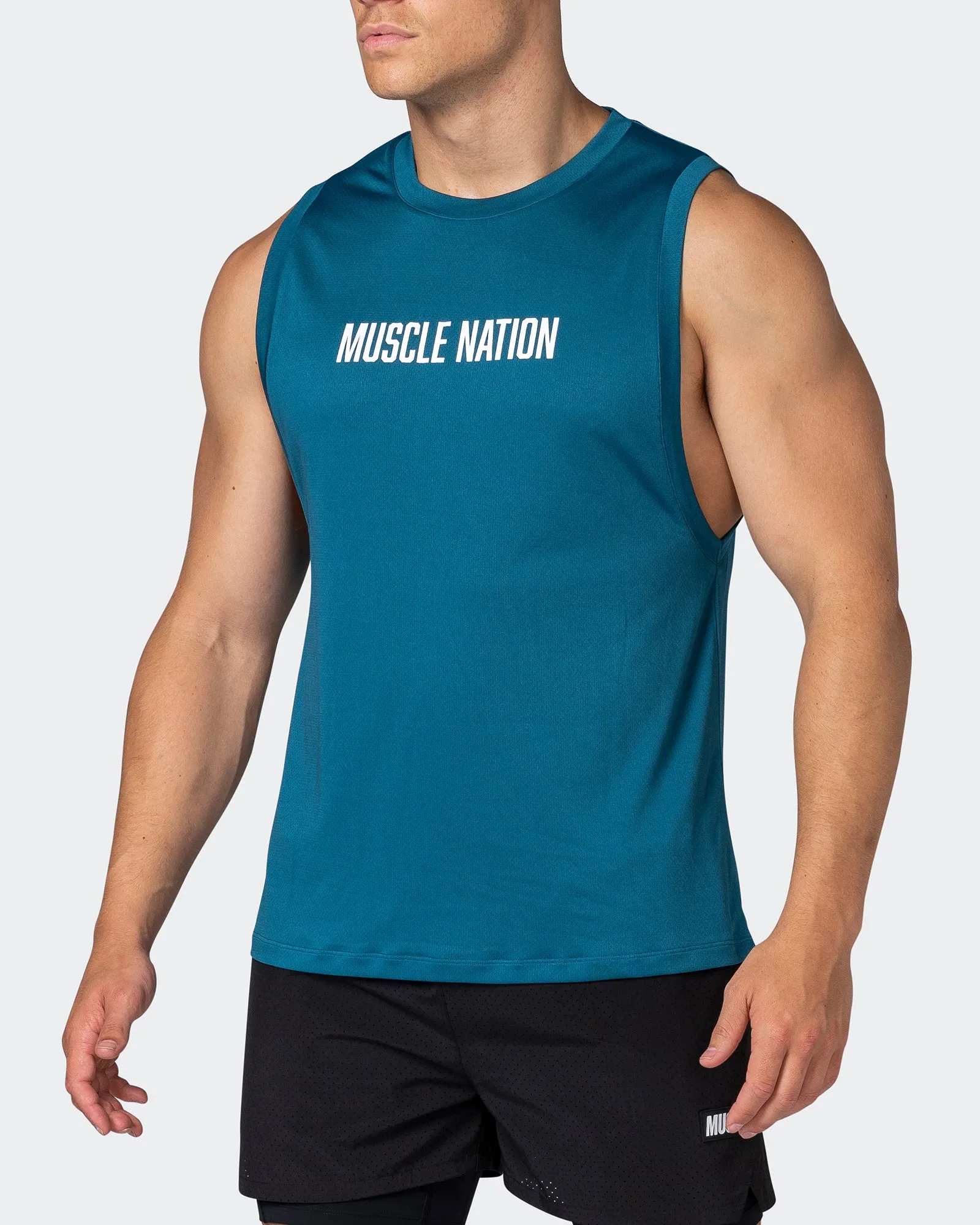 Burly Training Tank - Marine sold by Muscle Nation product image thumbnail 3