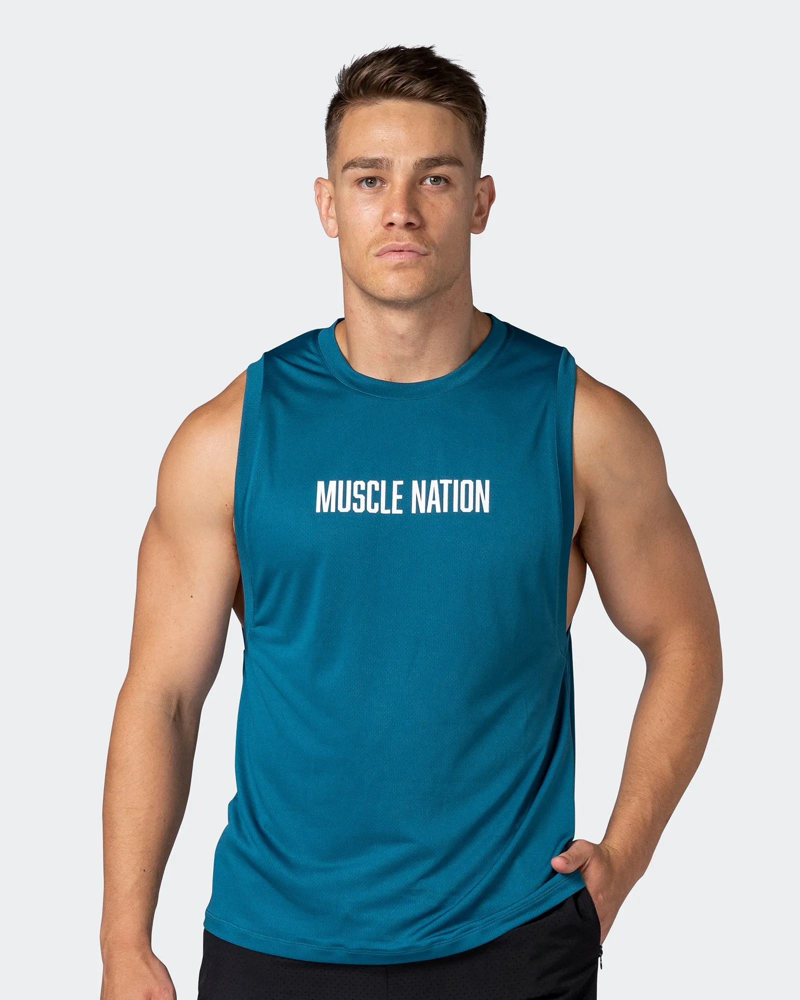 Burly Training Tank - Marine sold by Muscle Nation
