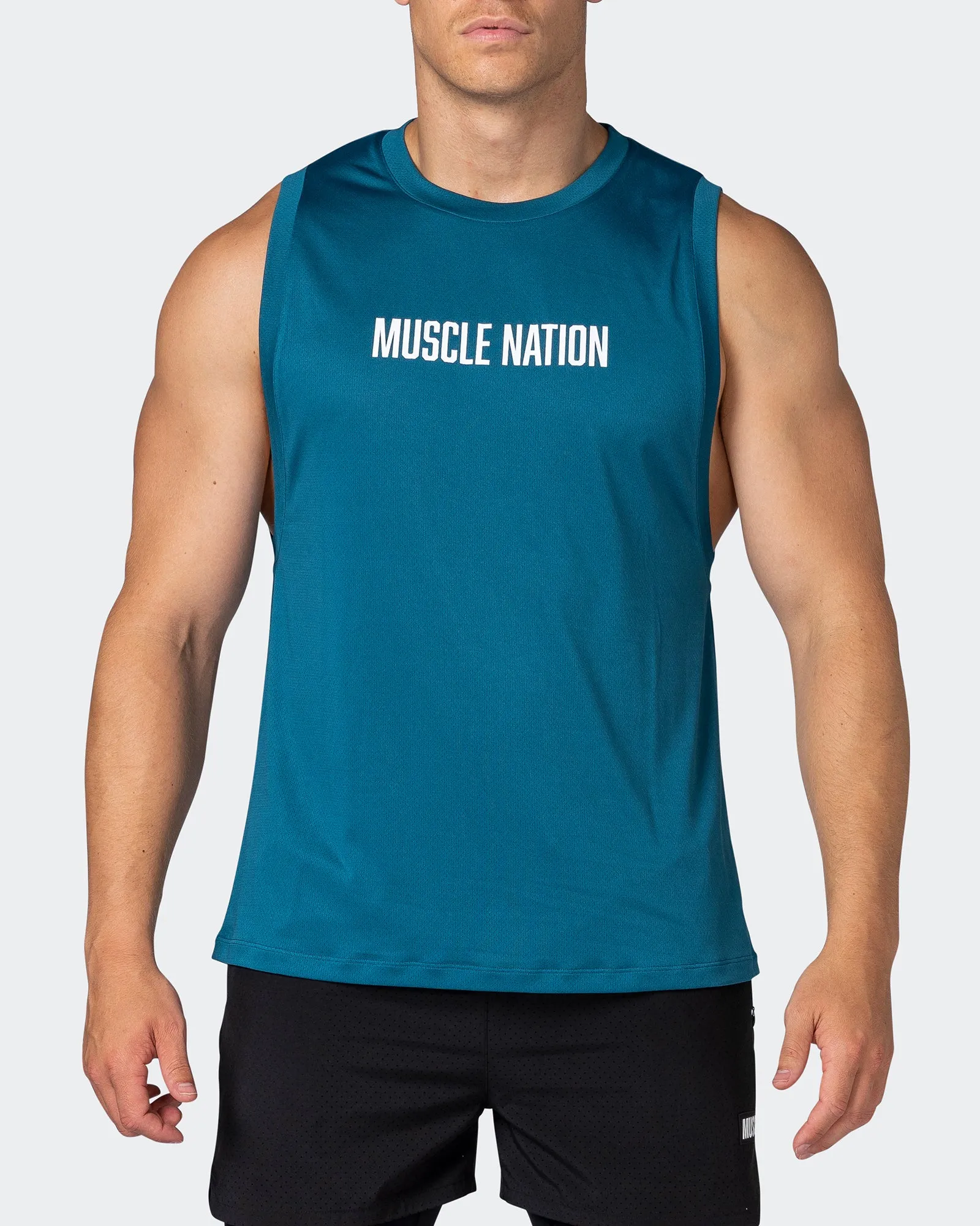 Burly Training Tank - Marine sold by Muscle Nation product image thumbnail 2