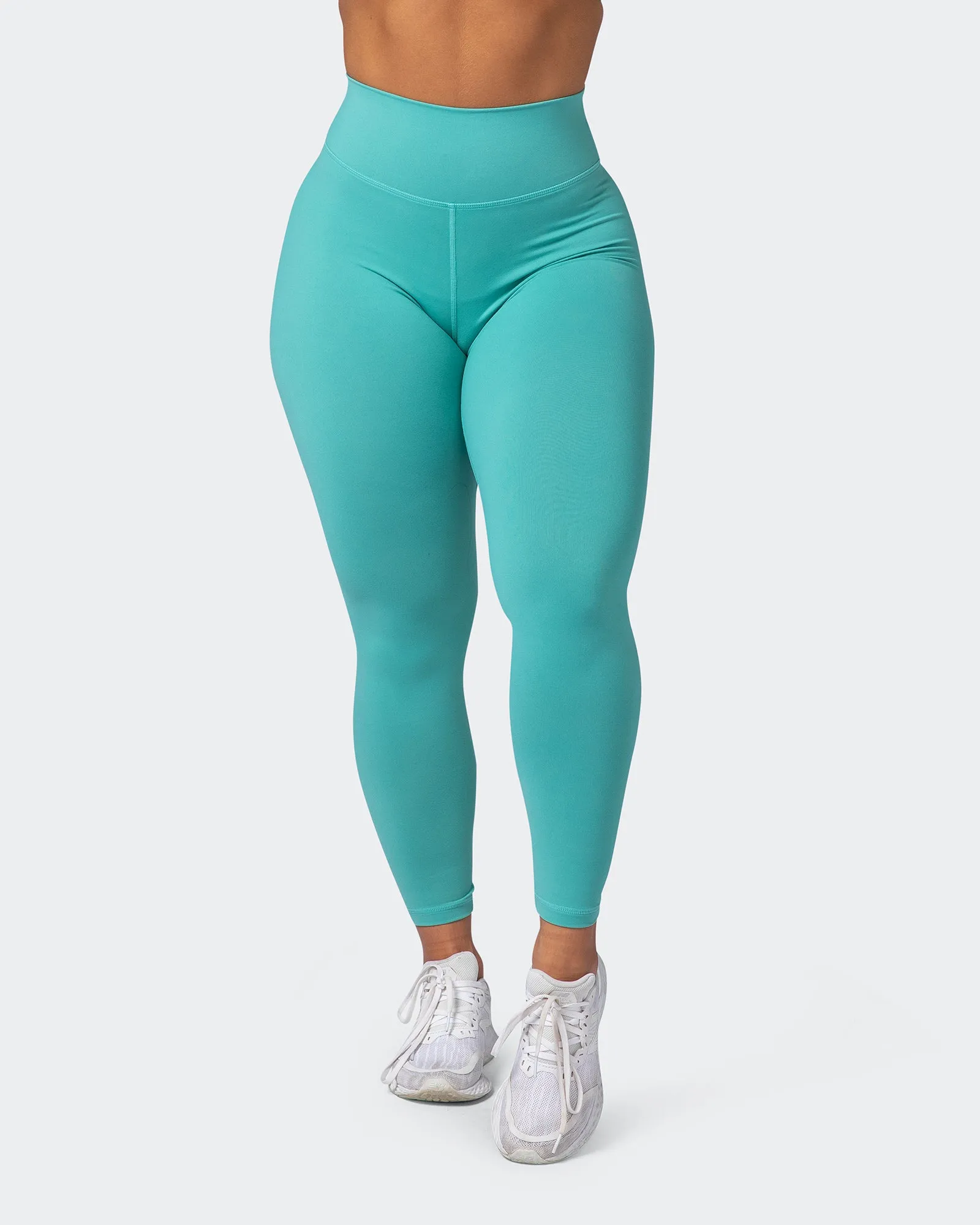 Signature Scrunch Ankle Length Leggings - Agate Green sold by Muscle Nation product image thumbnail 2