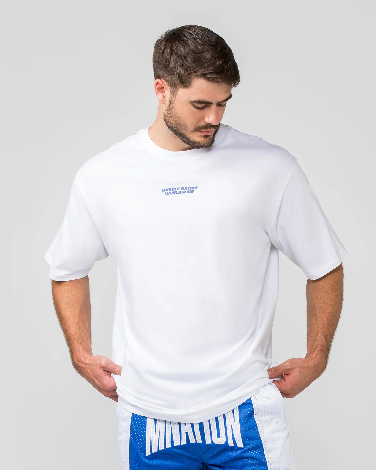 Represent Oversized Tee - White sold by Muscle Nation product image thumbnail 2