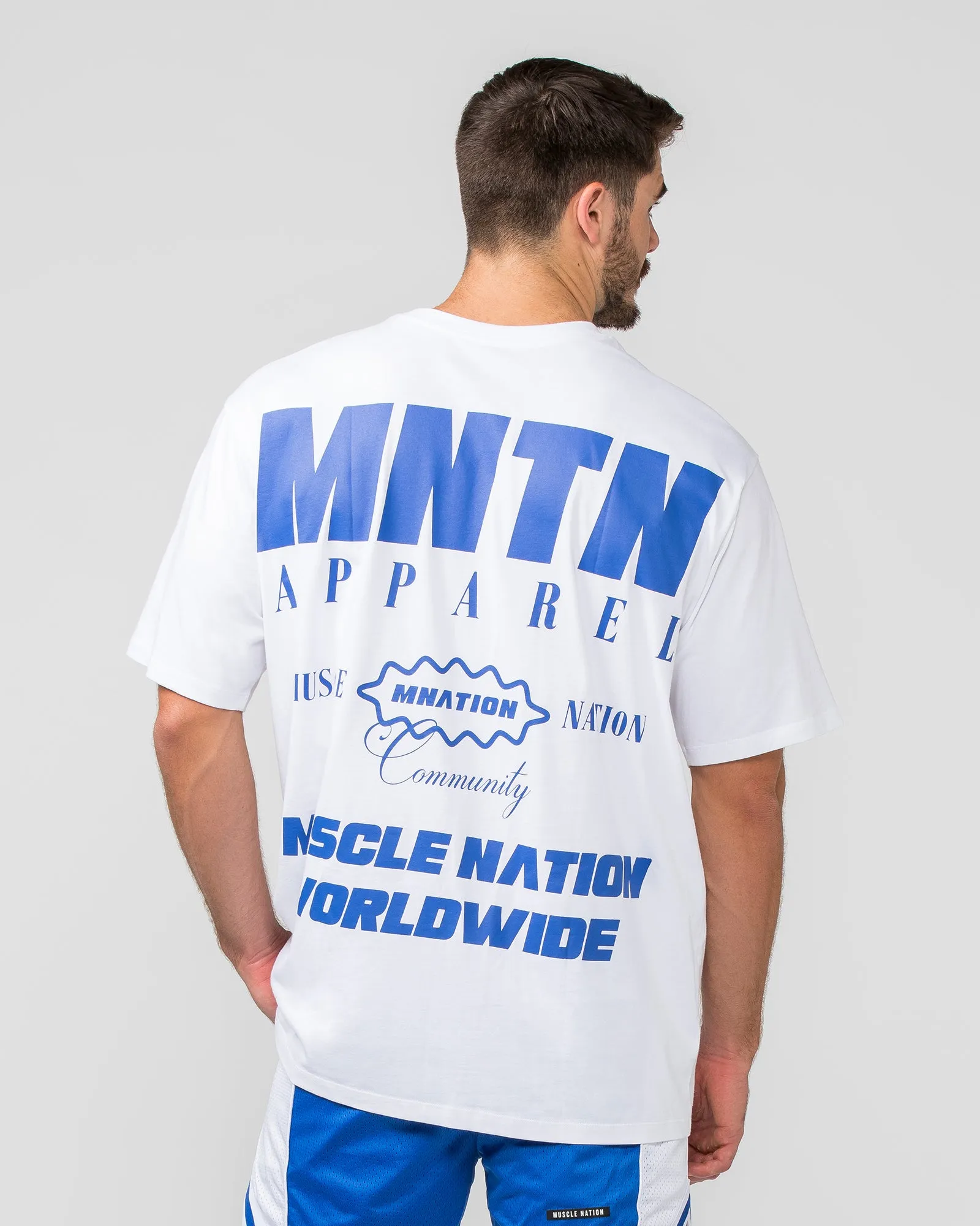 Represent Oversized Tee - White sold by Muscle Nation product image thumbnail 5