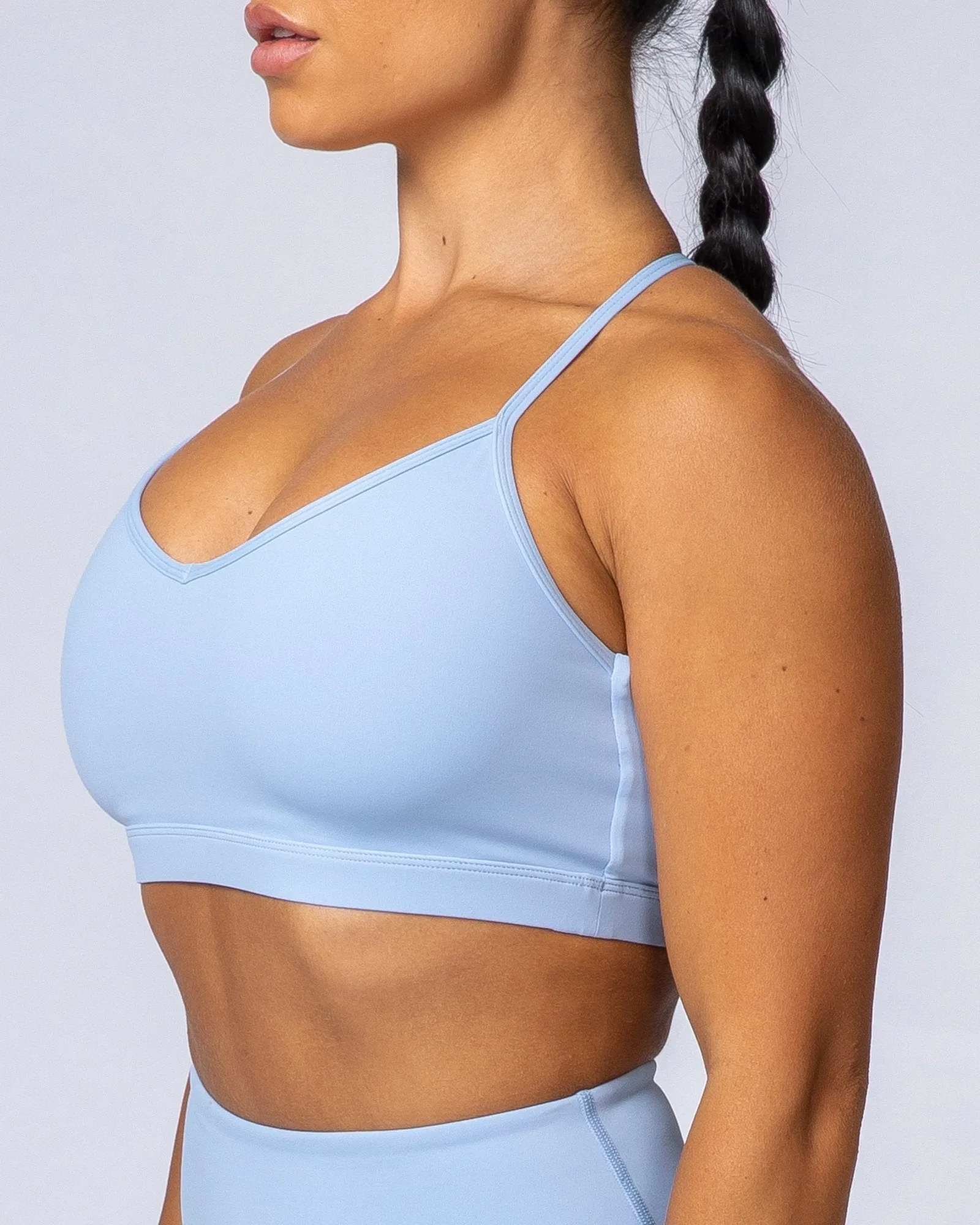 Free Throw Bralette - Cashmere Blue sold by Muscle Nation product image thumbnail 3
