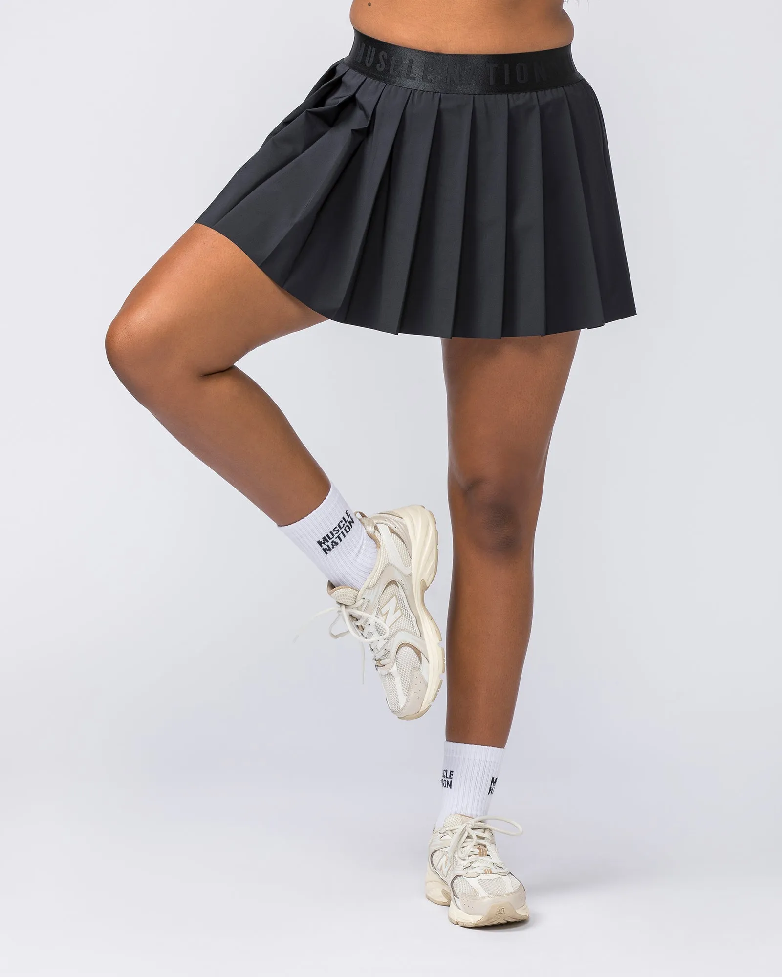 Essential Skort - Black sold by Muscle Nation product image thumbnail 2