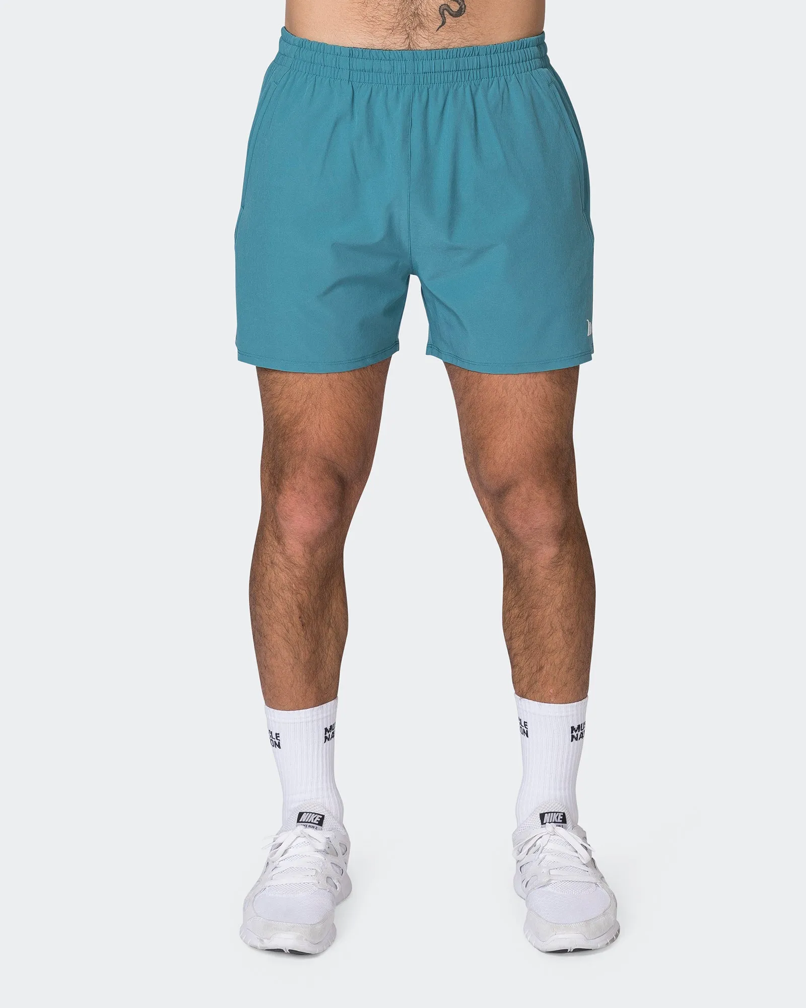 New Heights 4" Shorts - Light Harbour sold by Muscle Nation product image thumbnail 2