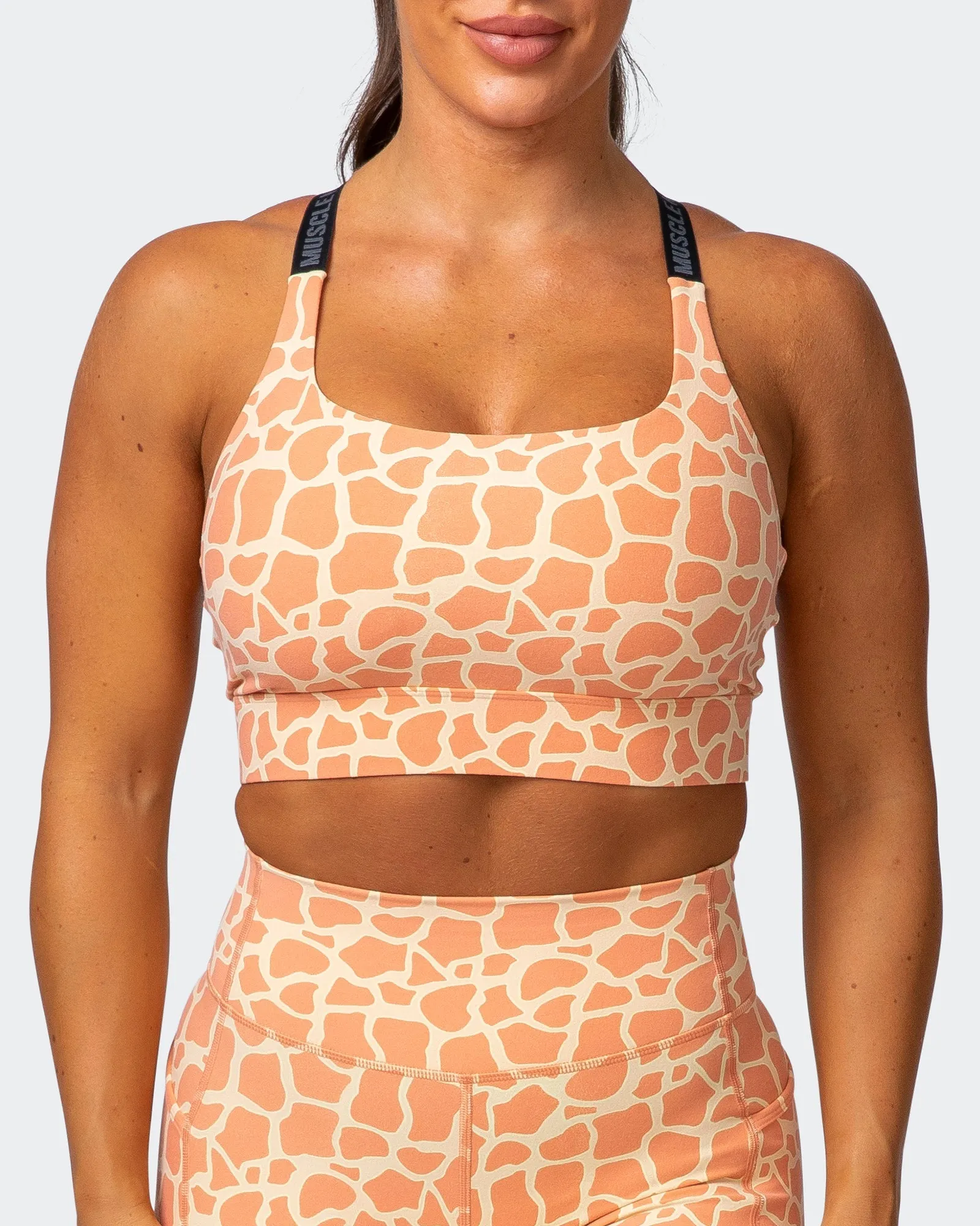 Stability Bra - Paradise Giraffe Print sold by Muscle Nation product image thumbnail 2
