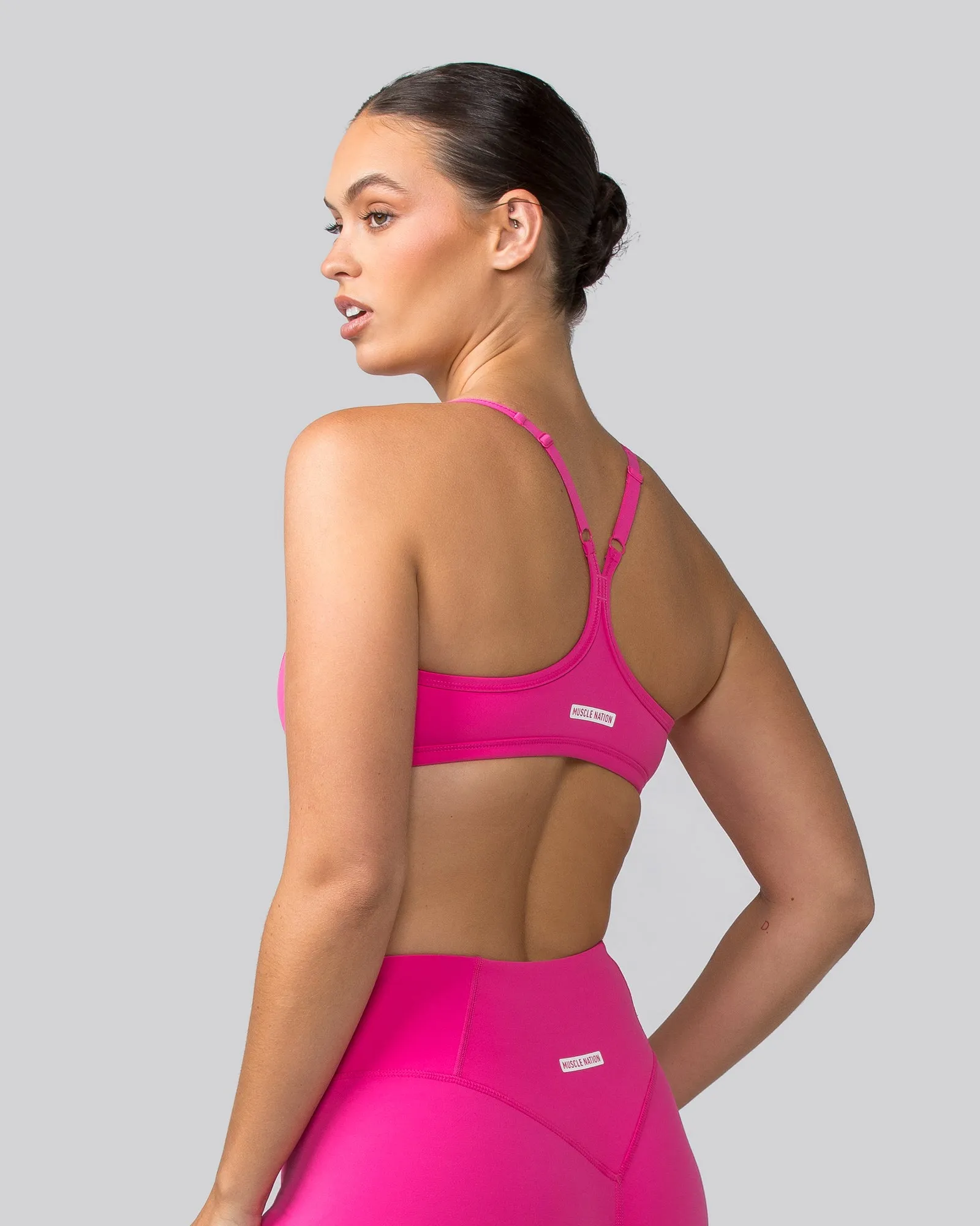 Rematch Bra - Luminous Pink sold by Muscle Nation product image thumbnail 4