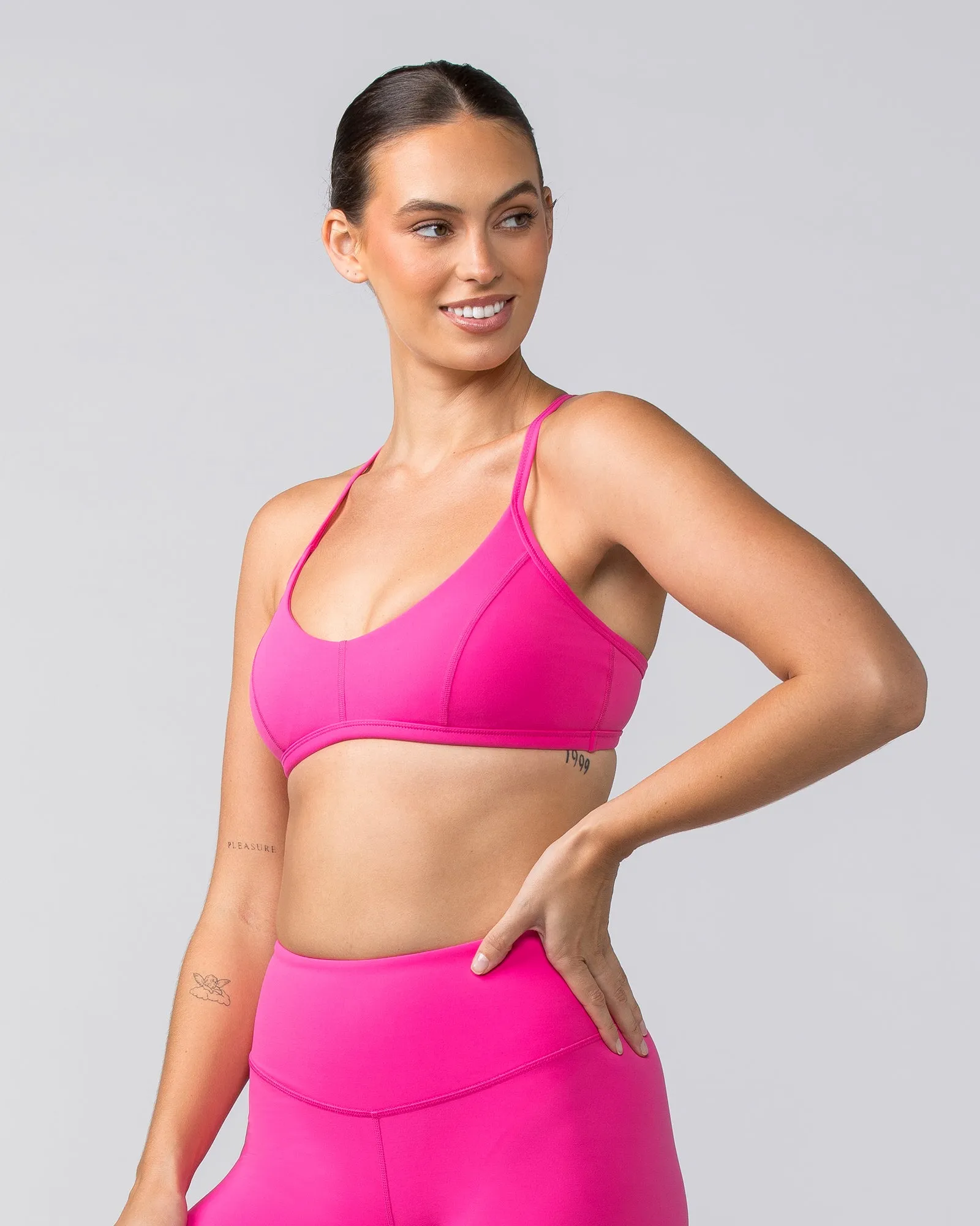 Rematch Bra - Luminous Pink sold by Muscle Nation product image thumbnail 3