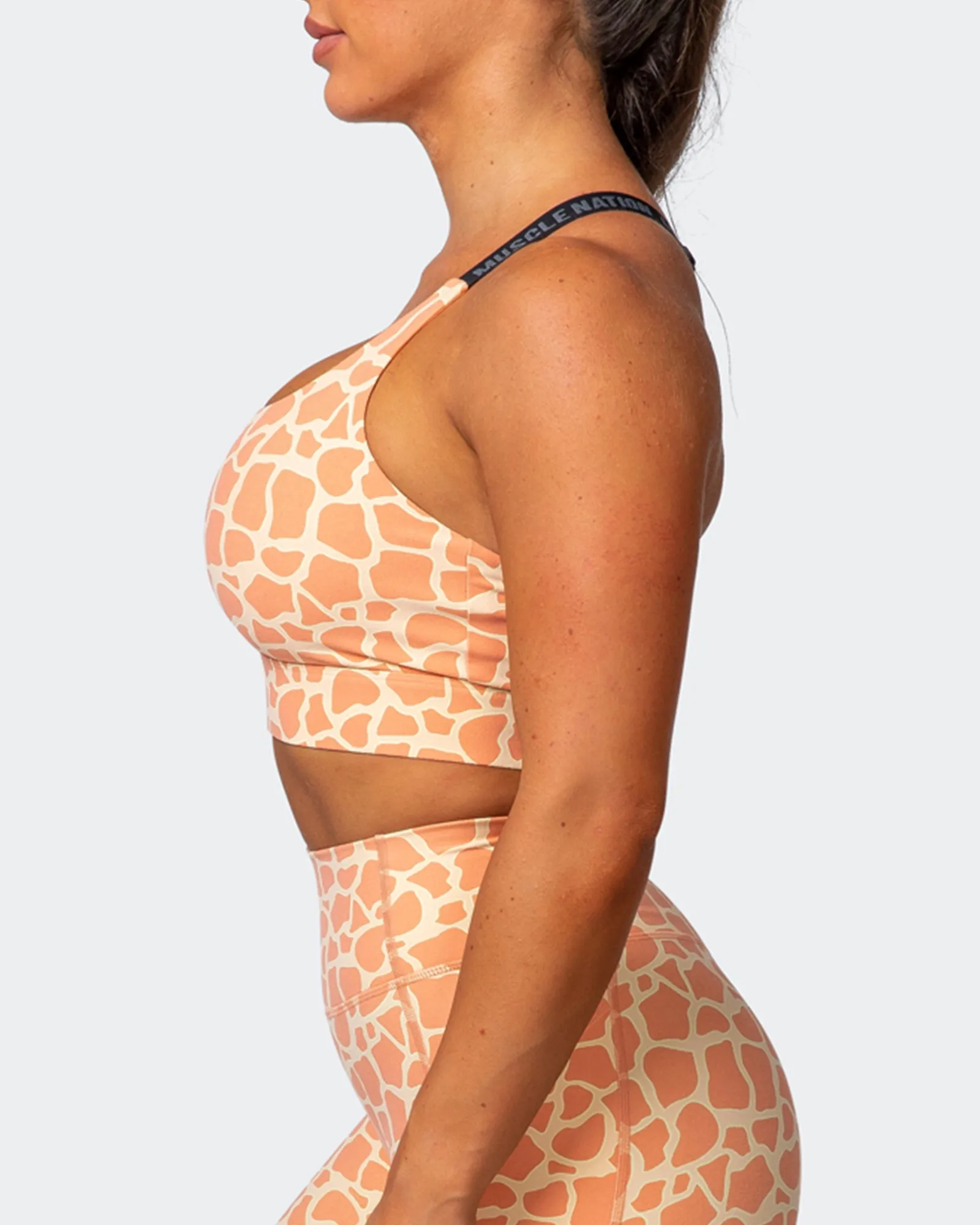 Stability Bra - Paradise Giraffe Print sold by Muscle Nation product image thumbnail 4