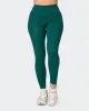 Zero Rise Ankle Length Leggings - Evergreen sold by Muscle Nation