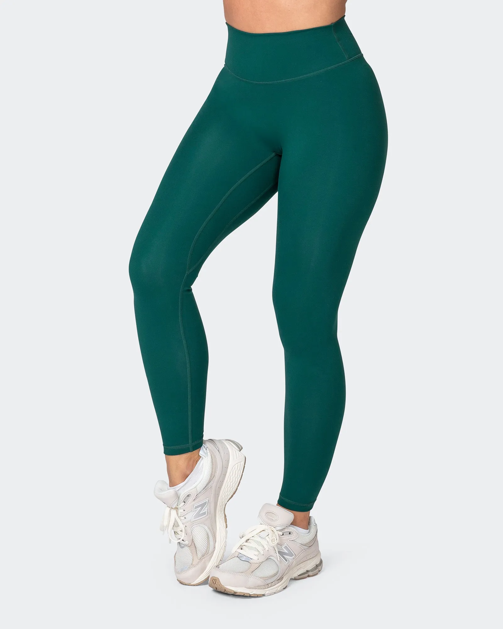Zero Rise Ankle Length Leggings - Evergreen sold by Muscle Nation product image thumbnail 3