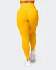 Signature Full Length Scrunch Leggings - Golden sold by Muscle Nation