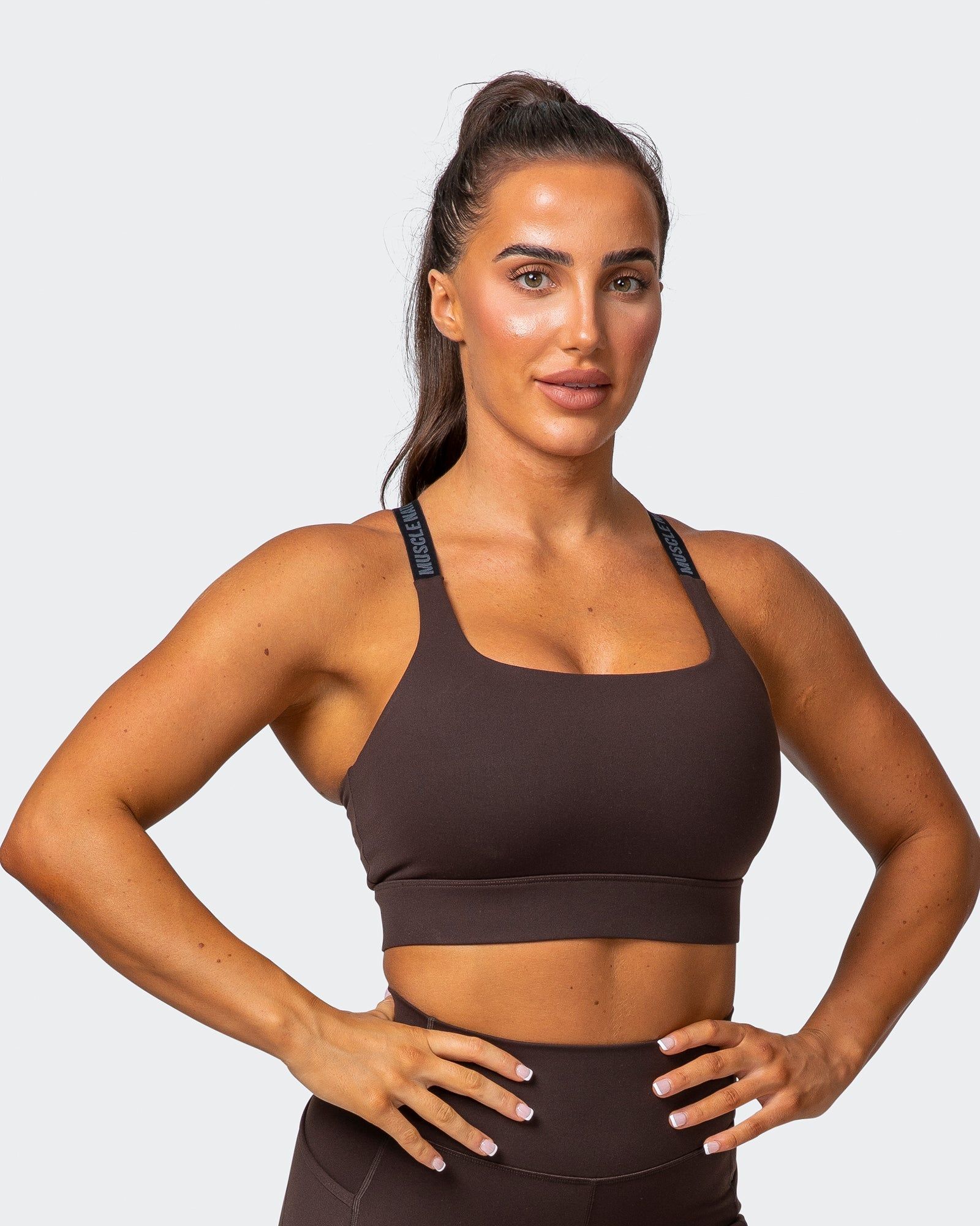 Stability Bra - Cocoa sold by Muscle Nation