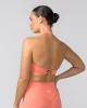 Hype Halter Bralette - Peach Pink sold by Muscle Nation