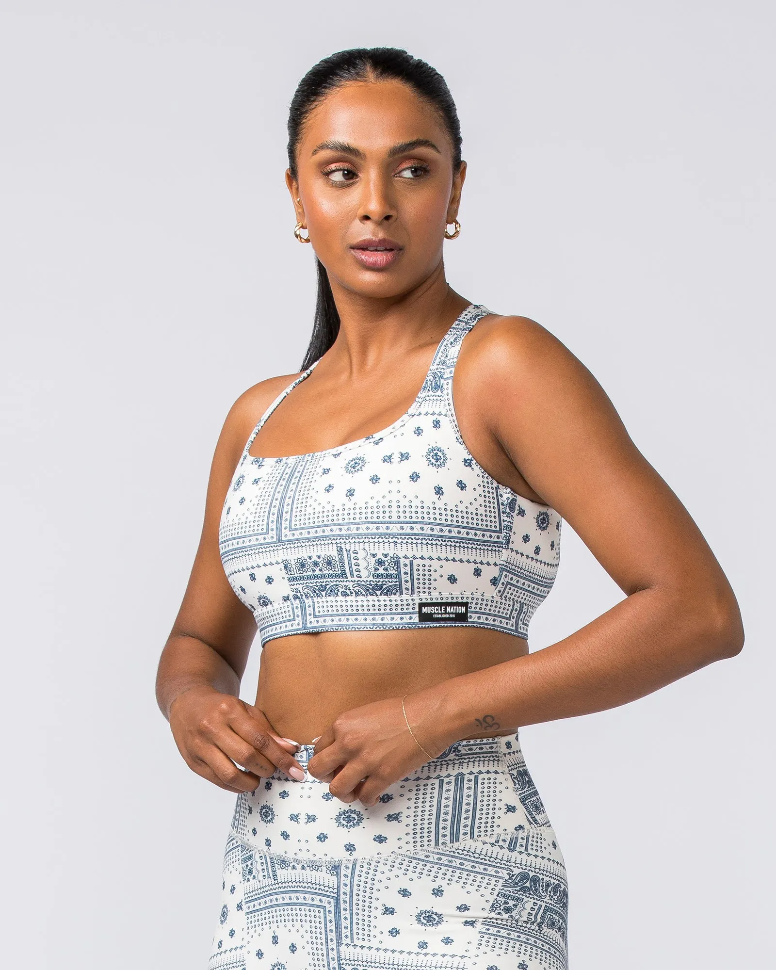 Desire Bra - Sahara Paisley Print sold by Muscle Nation product image thumbnail 3