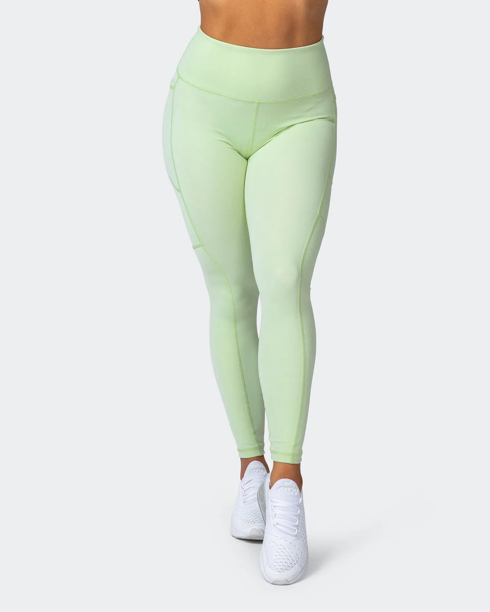 Superior Squat Pocket Ankle Length Leggings - Minty sold by Muscle Nation product image thumbnail 2